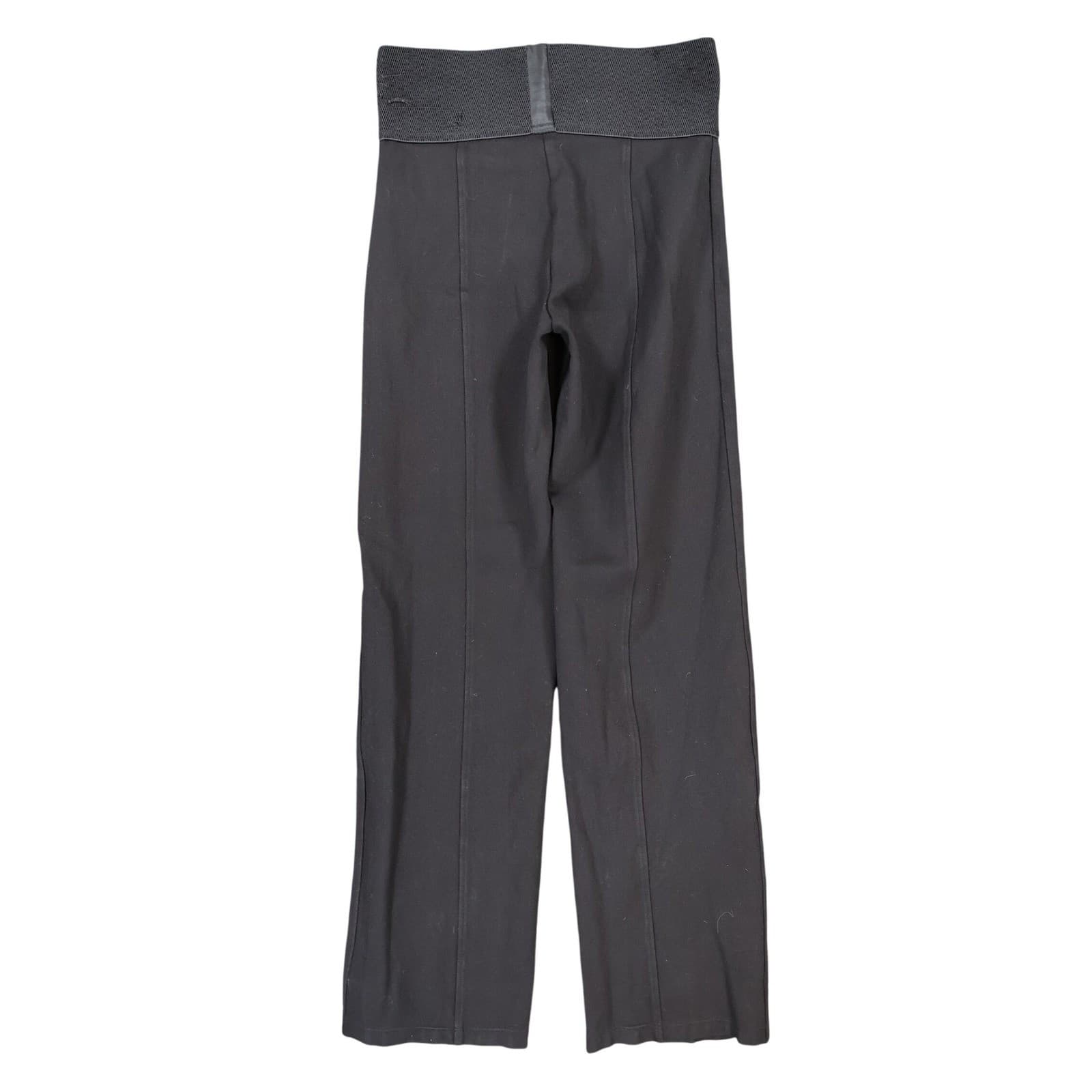 Calvin Klein Pants Womens XS Black Excellent Power Stretch Seamed Front - Thumbnail 2