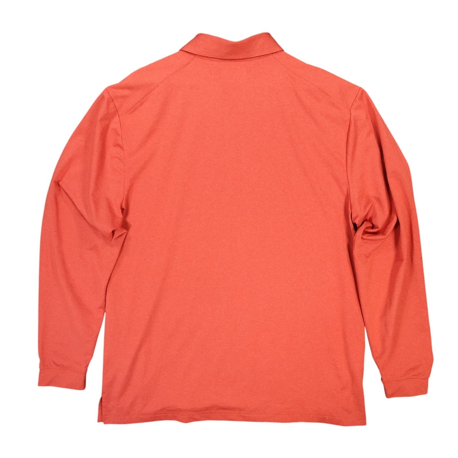 Grand Slam Polo Mens Large Orange Excellent 360 Motion Flow Long Sleeve - Thumbnail 2
