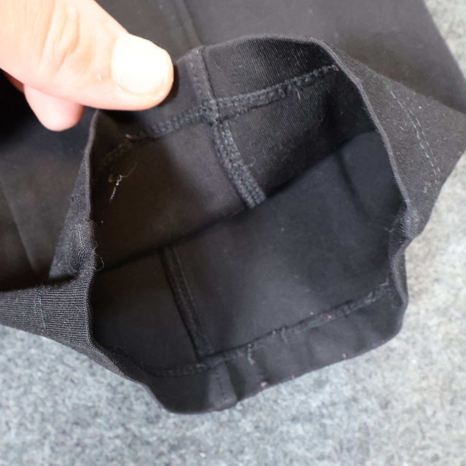 Calvin Klein Pants Womens XS Black Excellent Power Stretch Seamed Front - Thumbnail 10