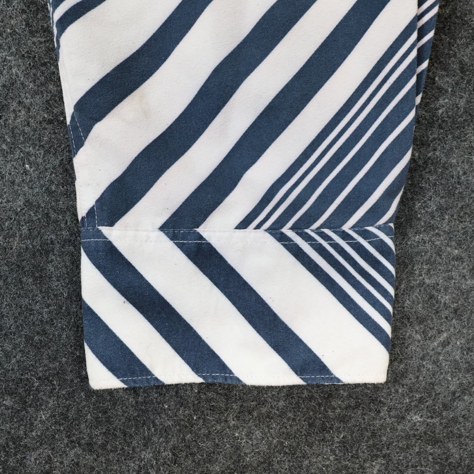 Montage Collection Button Down Mens XL Blue Excellent Striped Pattern - Thumbnail 9