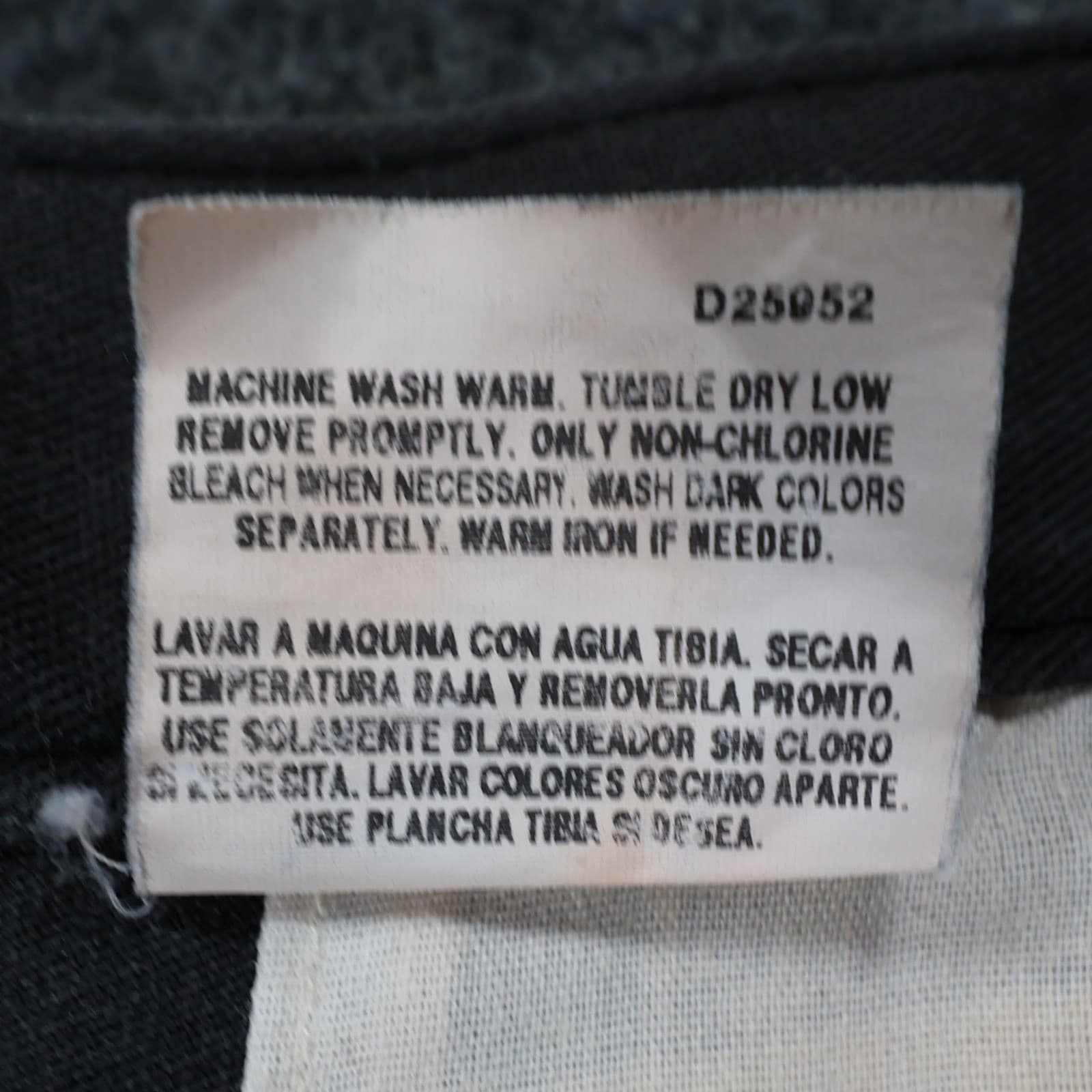 Puritan Pleated Chinos Mens 34x30 Black Excellent Pleated Trousers - Thumbnail 8