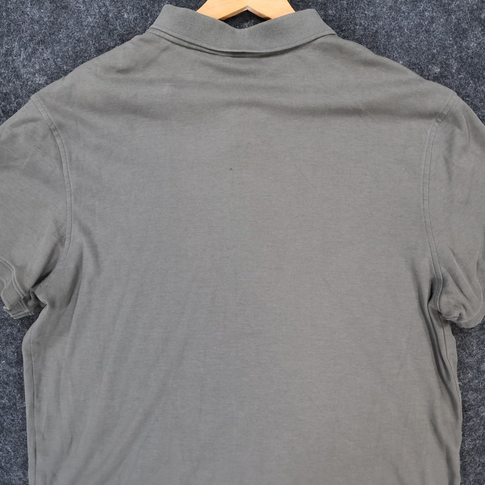 Calvin Klein Polo Mens XL Olive Green Excellent Liquid Cotton Short Sleeve - Thumbnail 11