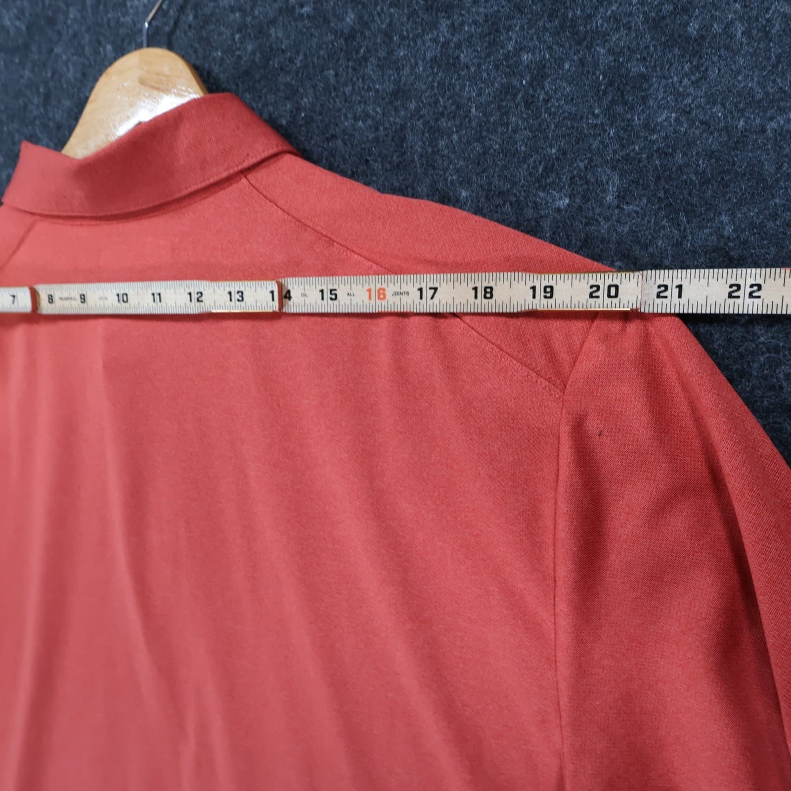 Grand Slam Polo Mens Large Orange Excellent 360 Motion Flow Long Sleeve - Thumbnail 6