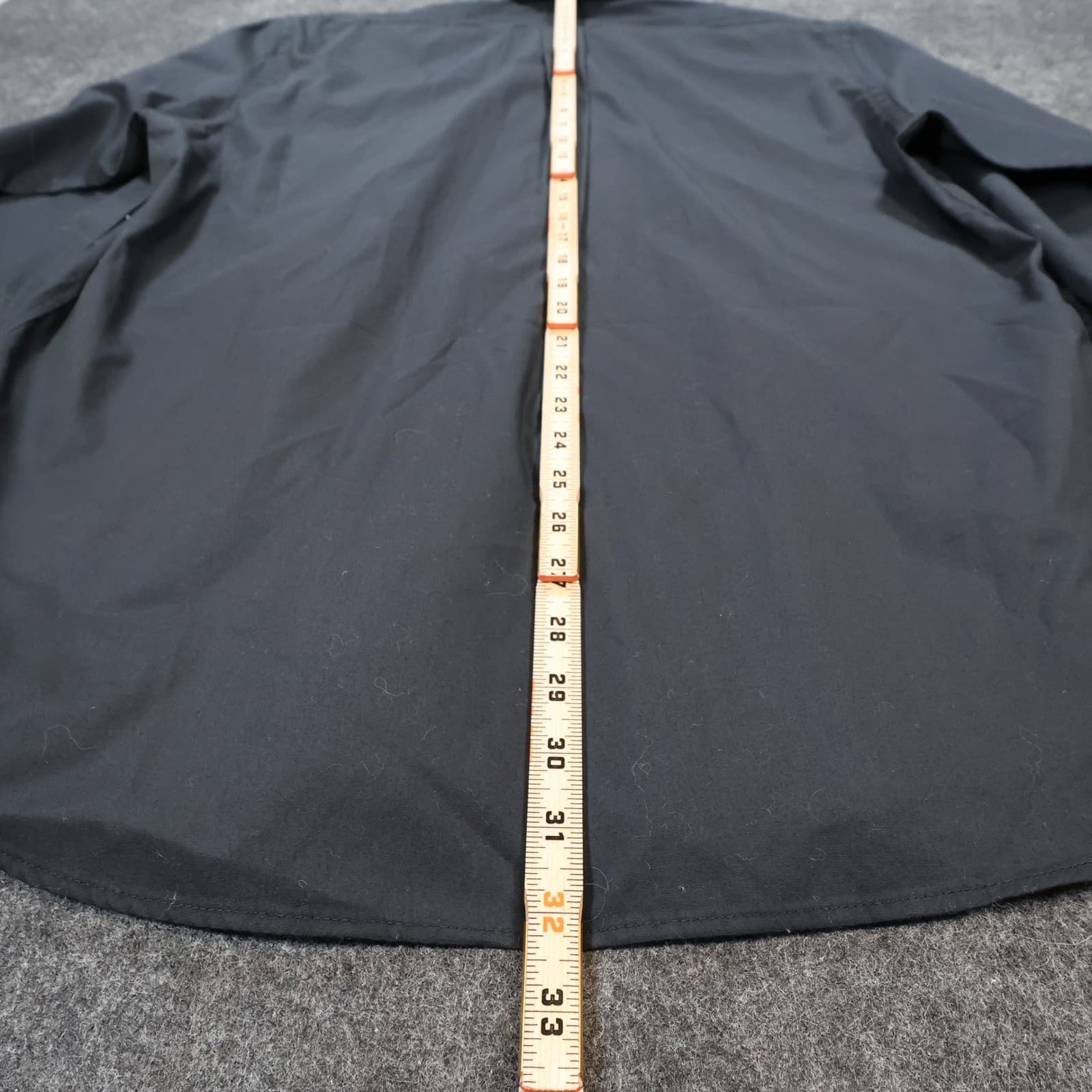 Thomas Stone Button Up Mens L Black Excellent Long Sleeve Solid - Thumbnail 5