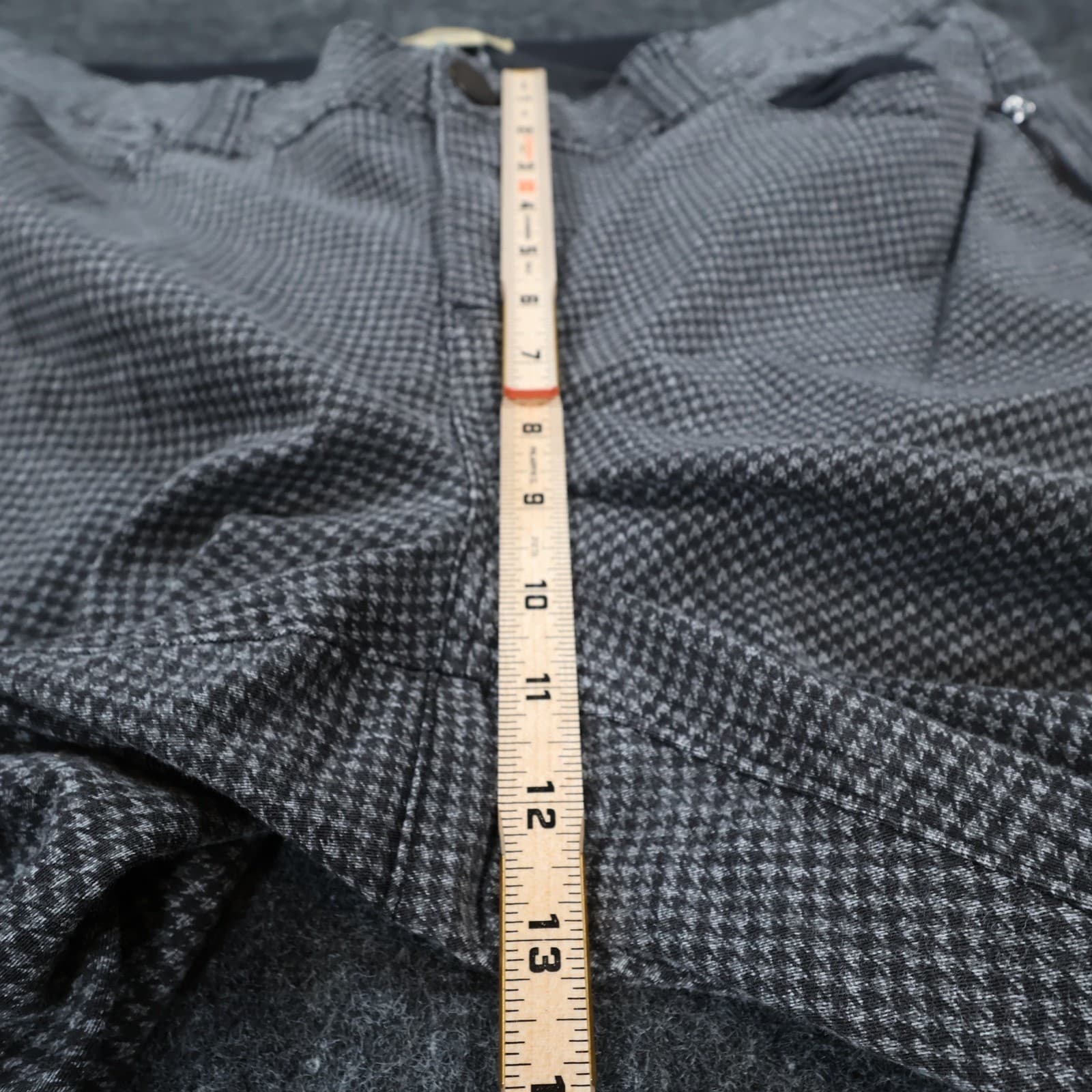 Democracy Ab Technology Pants Womens 18W Black Excellent Houndstooth Skinny - Thumbnail 5