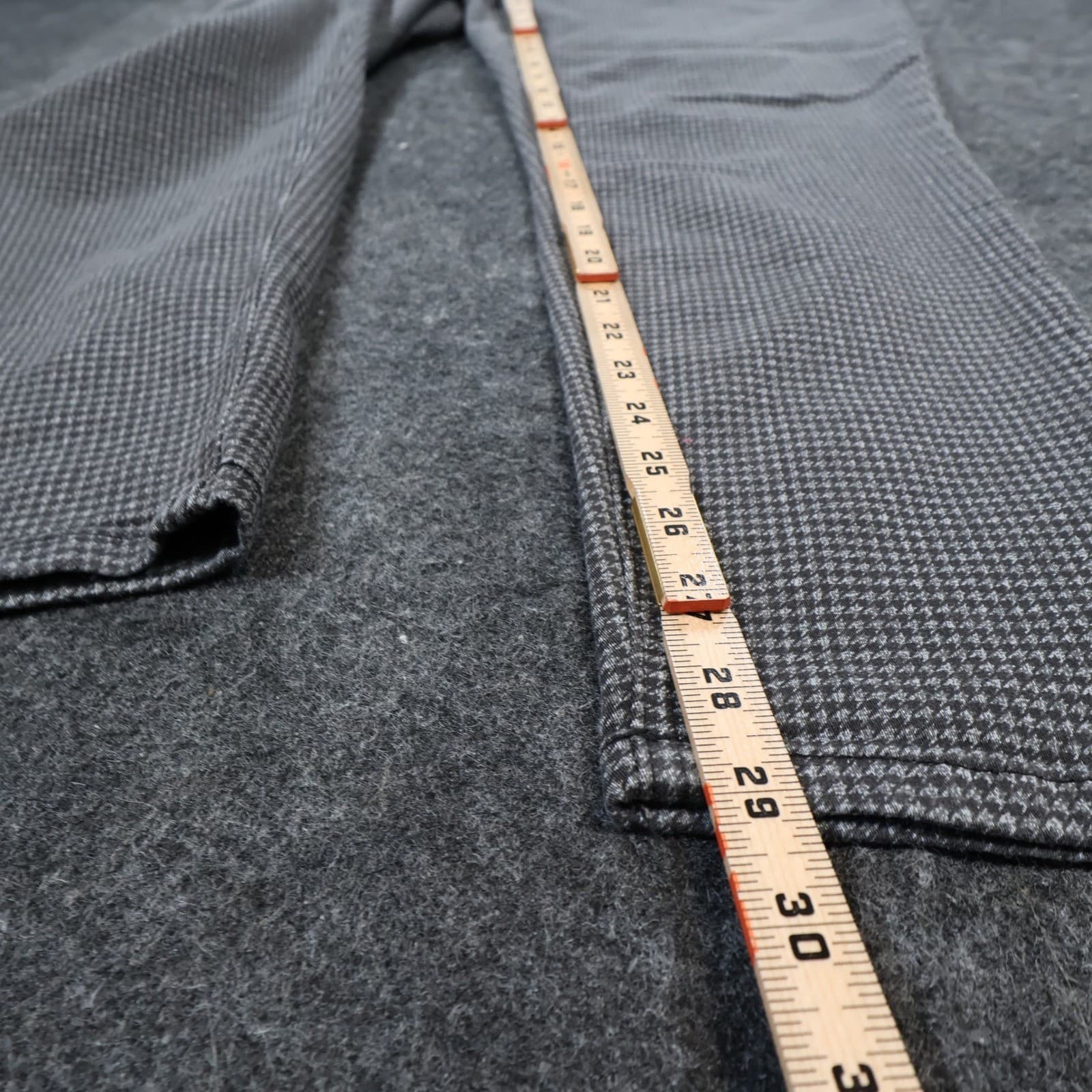 Democracy Ab Technology Pants Womens 18W Black Excellent Houndstooth Skinny - Thumbnail 4