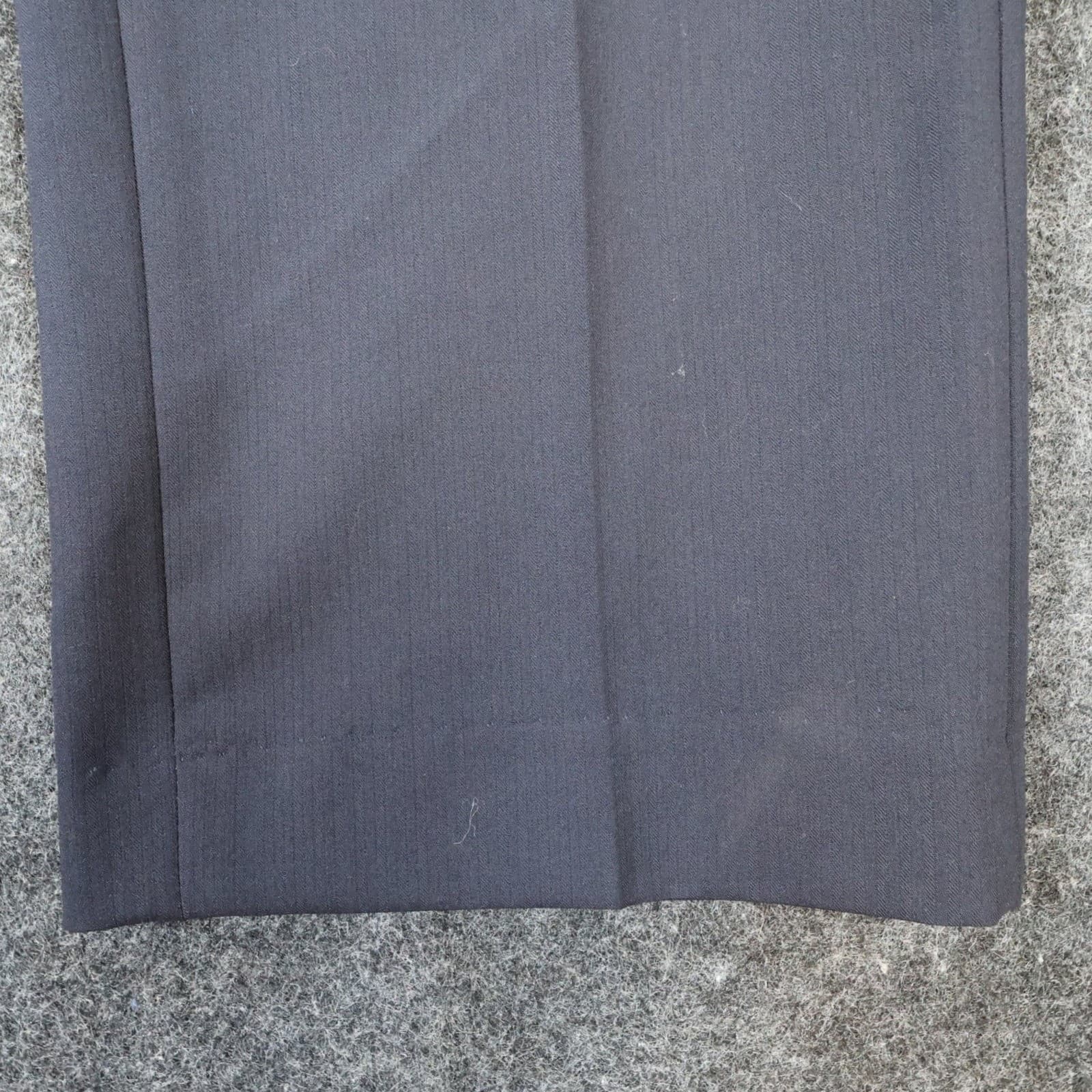 Nautica Dress Pants Mens 34W/32L Navy Blue Excellent Flat Front Stretch - Thumbnail 9