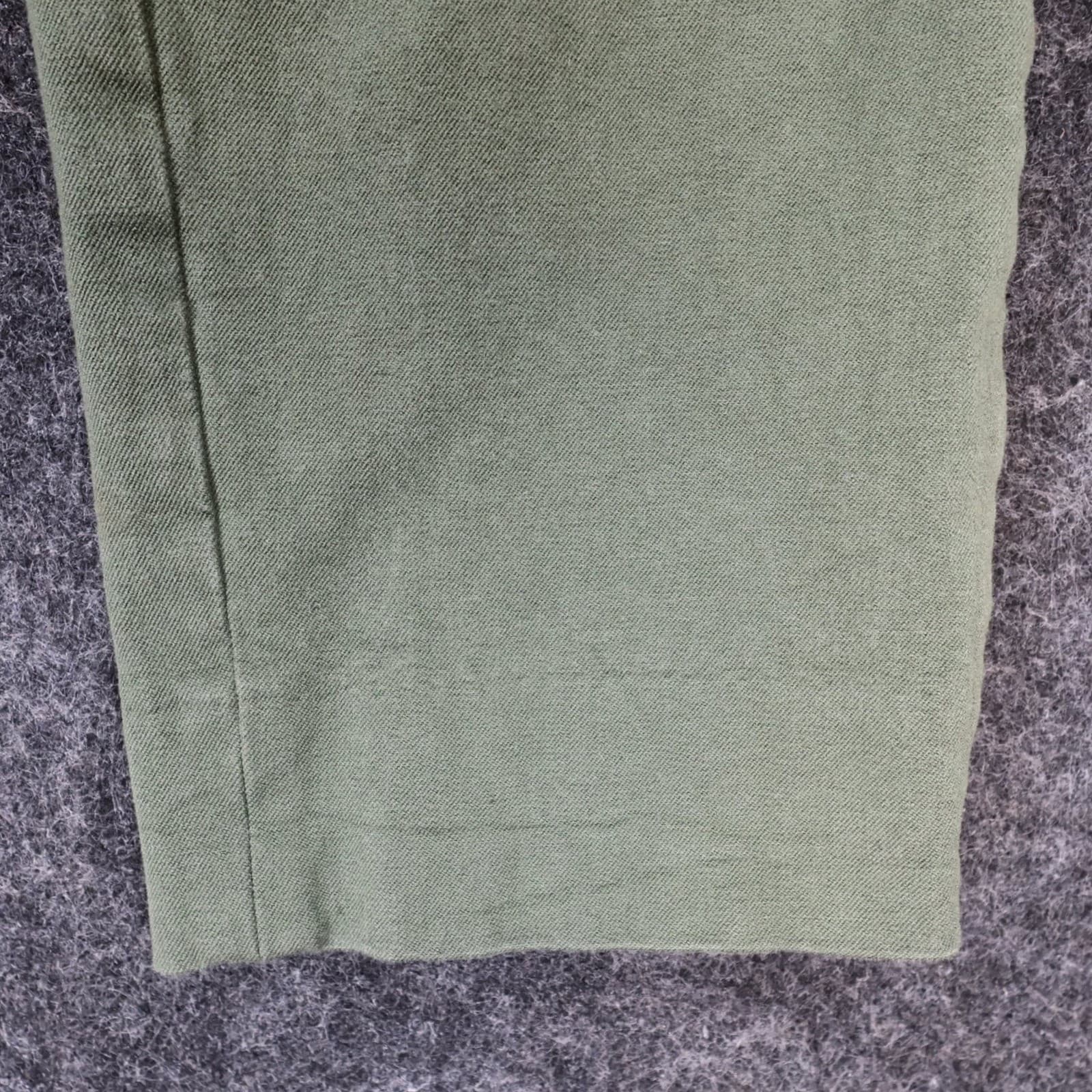 Banana Republic Pants Womens 4 Green Excellent Chino Trousers - Thumbnail 13