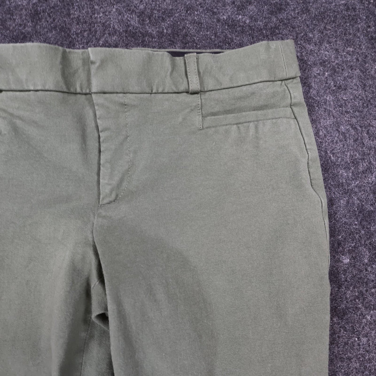 Banana Republic Pants Womens 4 Green Excellent Chino Trousers - Thumbnail 9