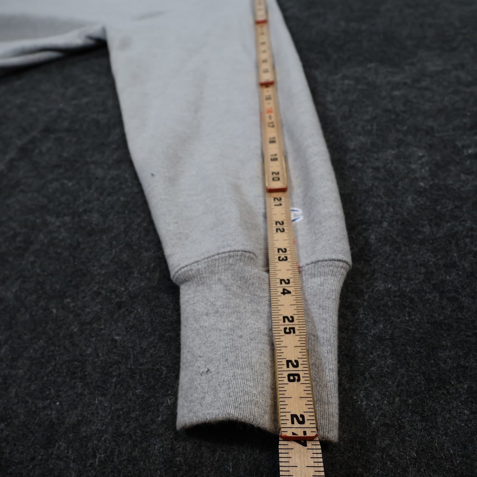 Champion Reverse Weave Sweatshirt Mens XL Grey Excellent GF70 Pullover - Thumbnail 4
