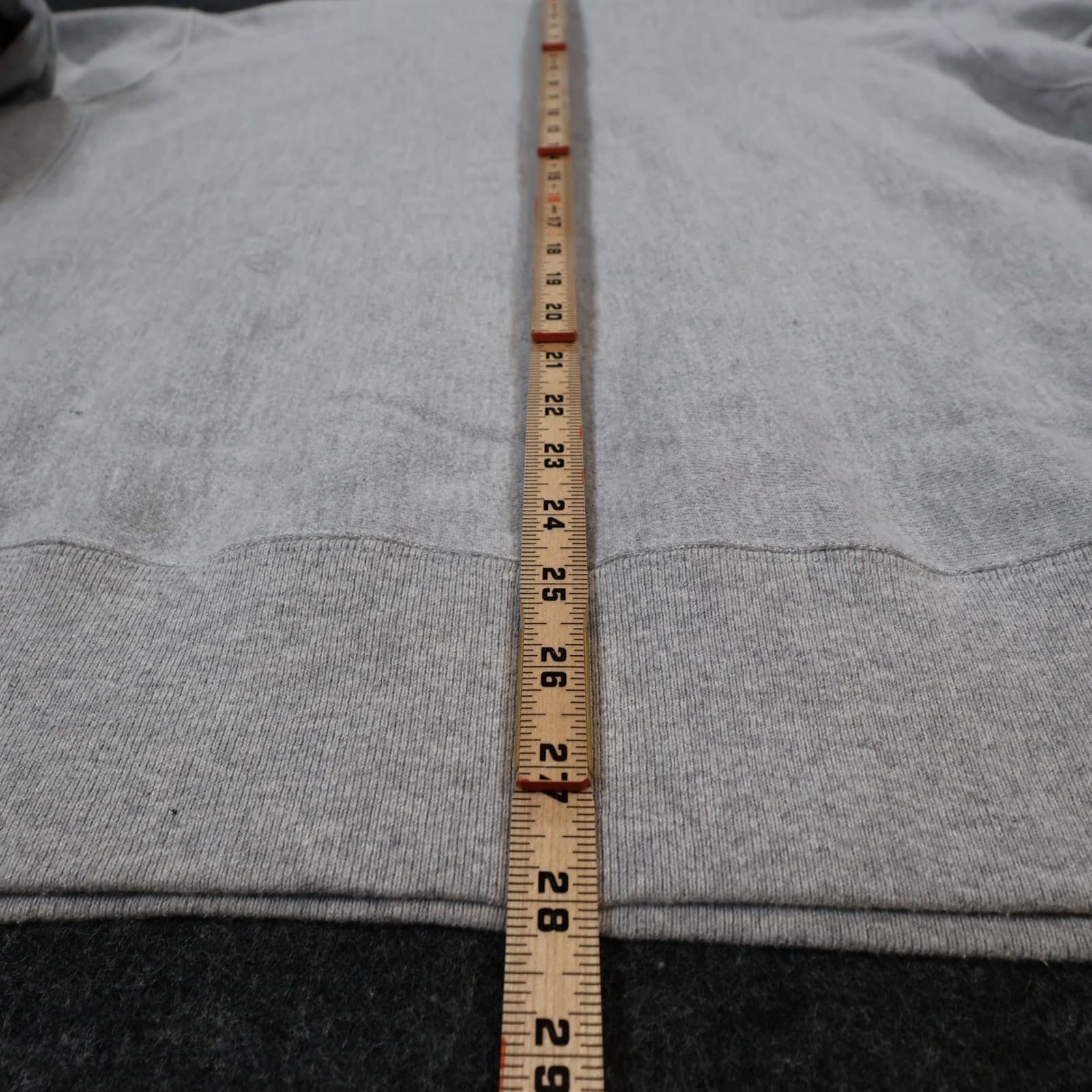Champion Reverse Weave Sweatshirt Mens XL Grey Excellent GF70 Pullover - Thumbnail 5