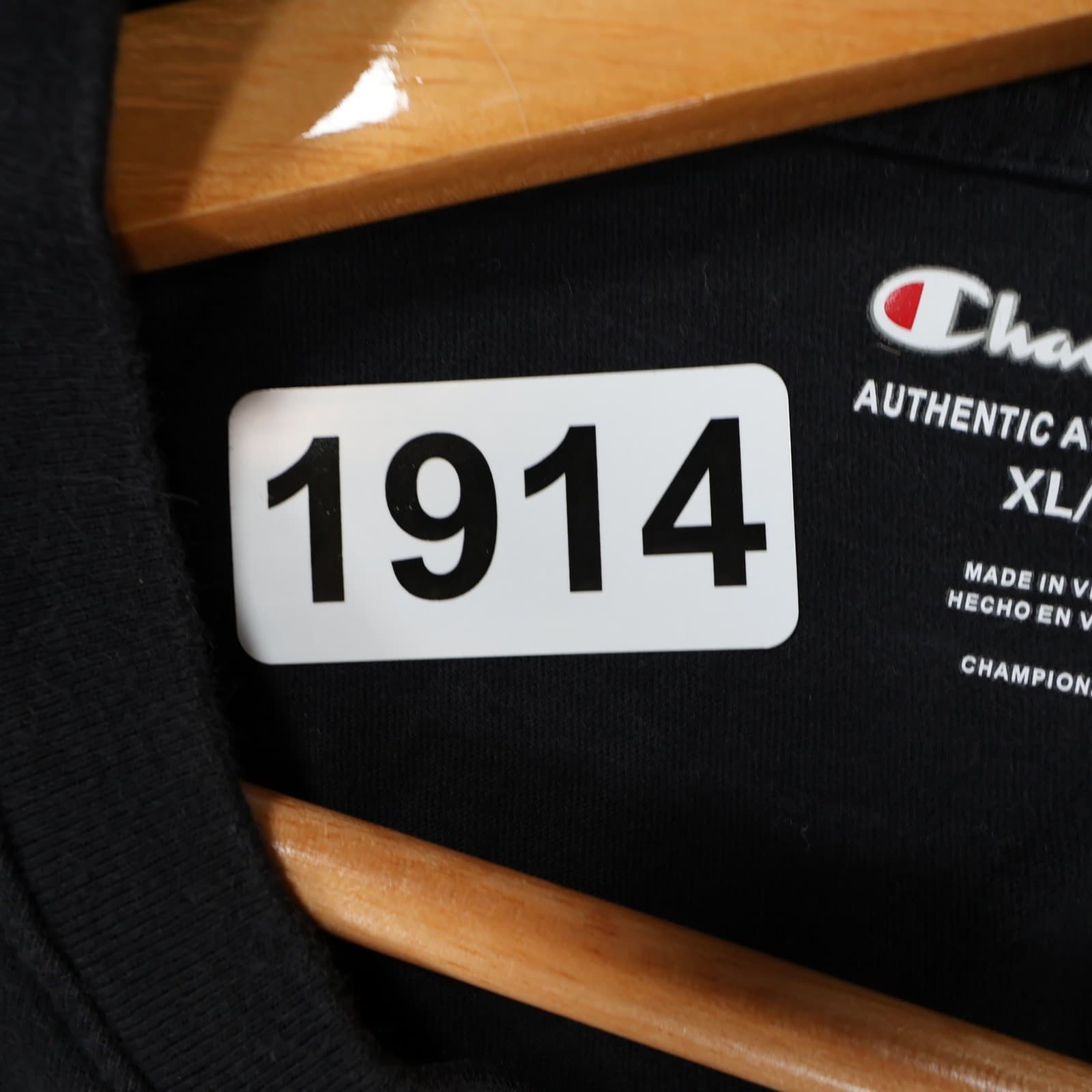 Champion T Shirt Mens XL Black Excellent Script Logo Graphic Tee - Thumbnail 12
