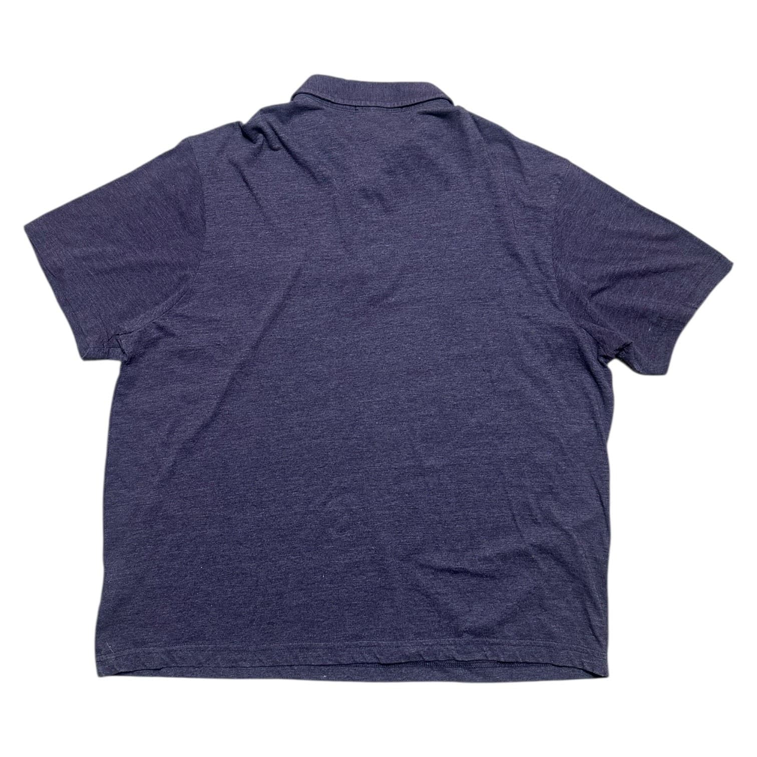 Cremieux Men's XL Dark Purple Short Sleeve Polo Shirt Pocket - Thumbnail 2