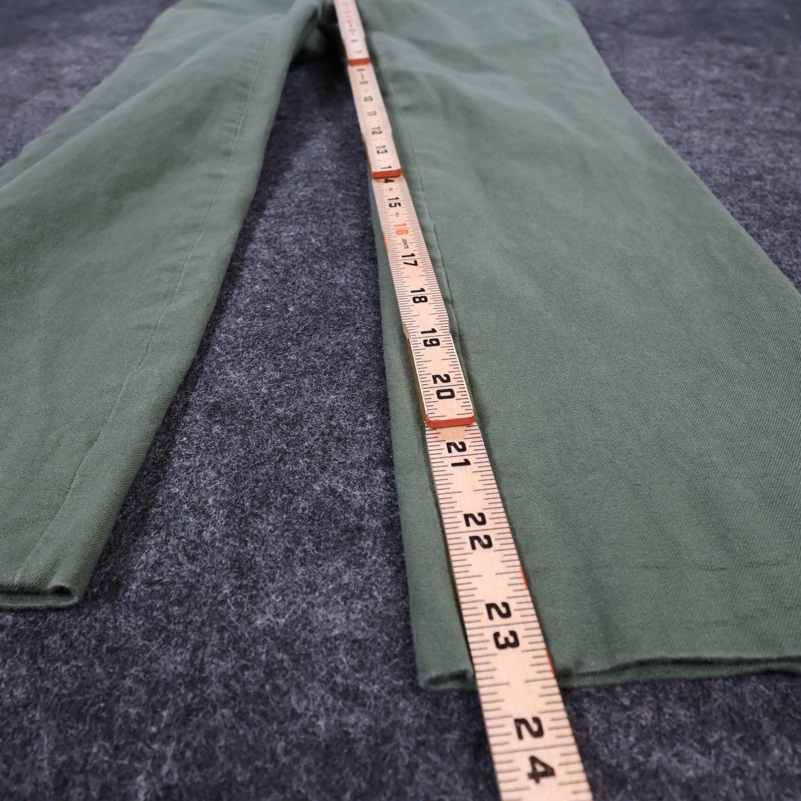 Banana Republic Pants Womens 4 Green Excellent Chino Trousers - Thumbnail 4