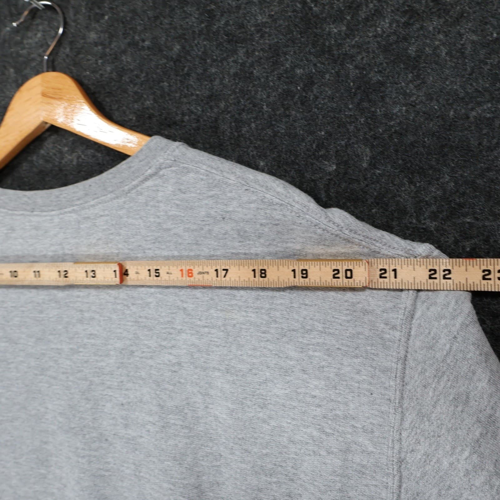 Ocean Addict Sweatshirt Mens M Gray Excellent Gig Harbor WA Anchor Graphic - Thumbnail 6