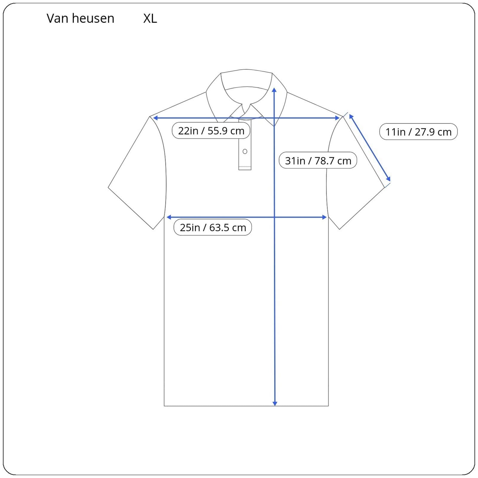 Van Heusen Men Micro Pima Short Sleeve Polo Shirt Gray XL - Thumbnail 7