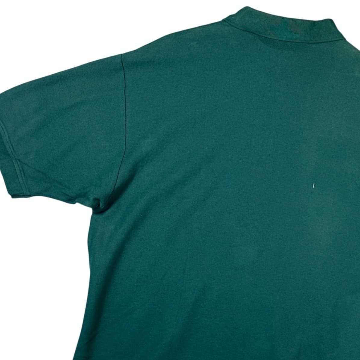 OLD SCHOOL CLOTHING COMPANY Men's Dark Green Short Sleeve Polo Shirt XL - Thumbnail 4