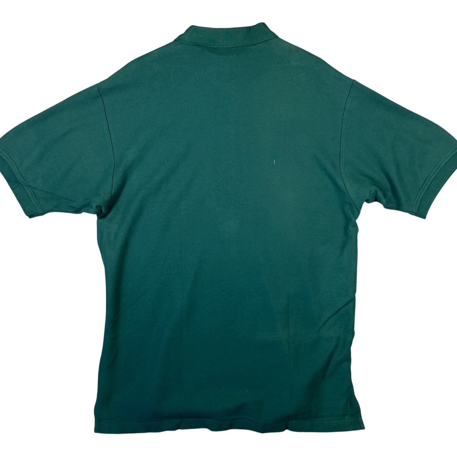 OLD SCHOOL CLOTHING COMPANY Men's Dark Green Short Sleeve Polo Shirt XL - Thumbnail 2