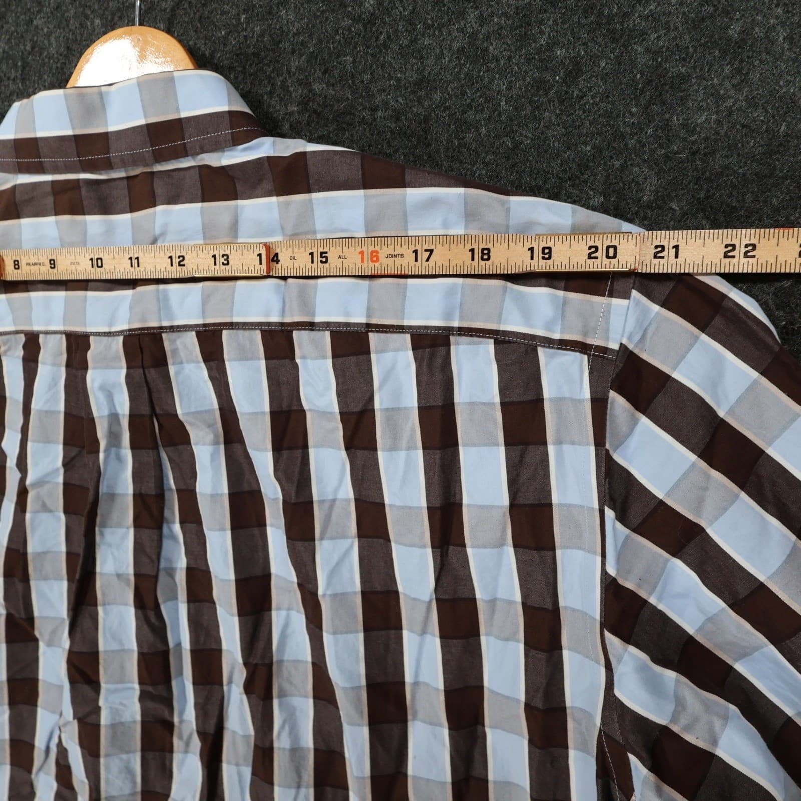 Daniel Cremieux Button Up Mens XL Brown Excellent Signature Collection - Thumbnail 6