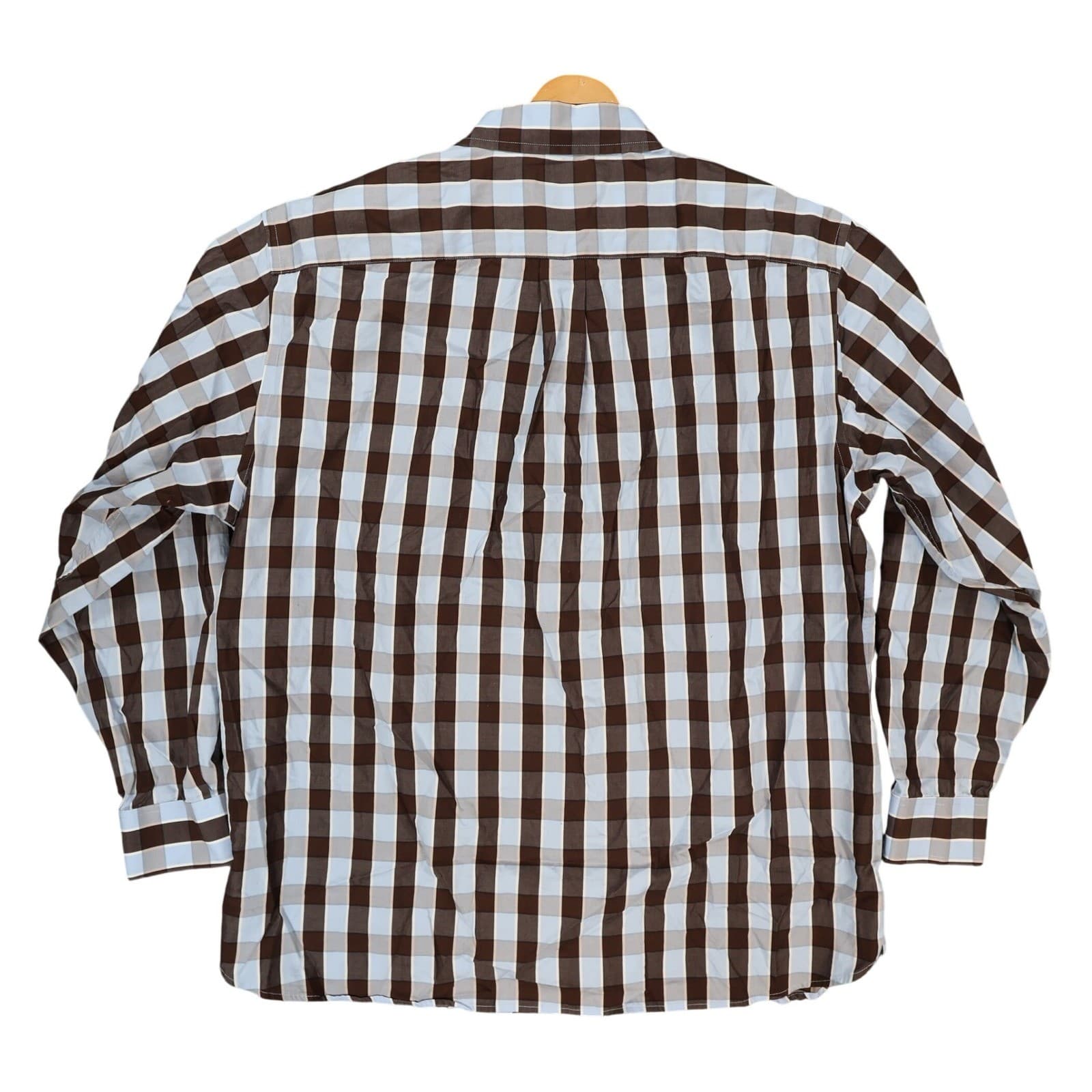 Daniel Cremieux Button Up Mens XL Brown Excellent Signature Collection - Thumbnail 2