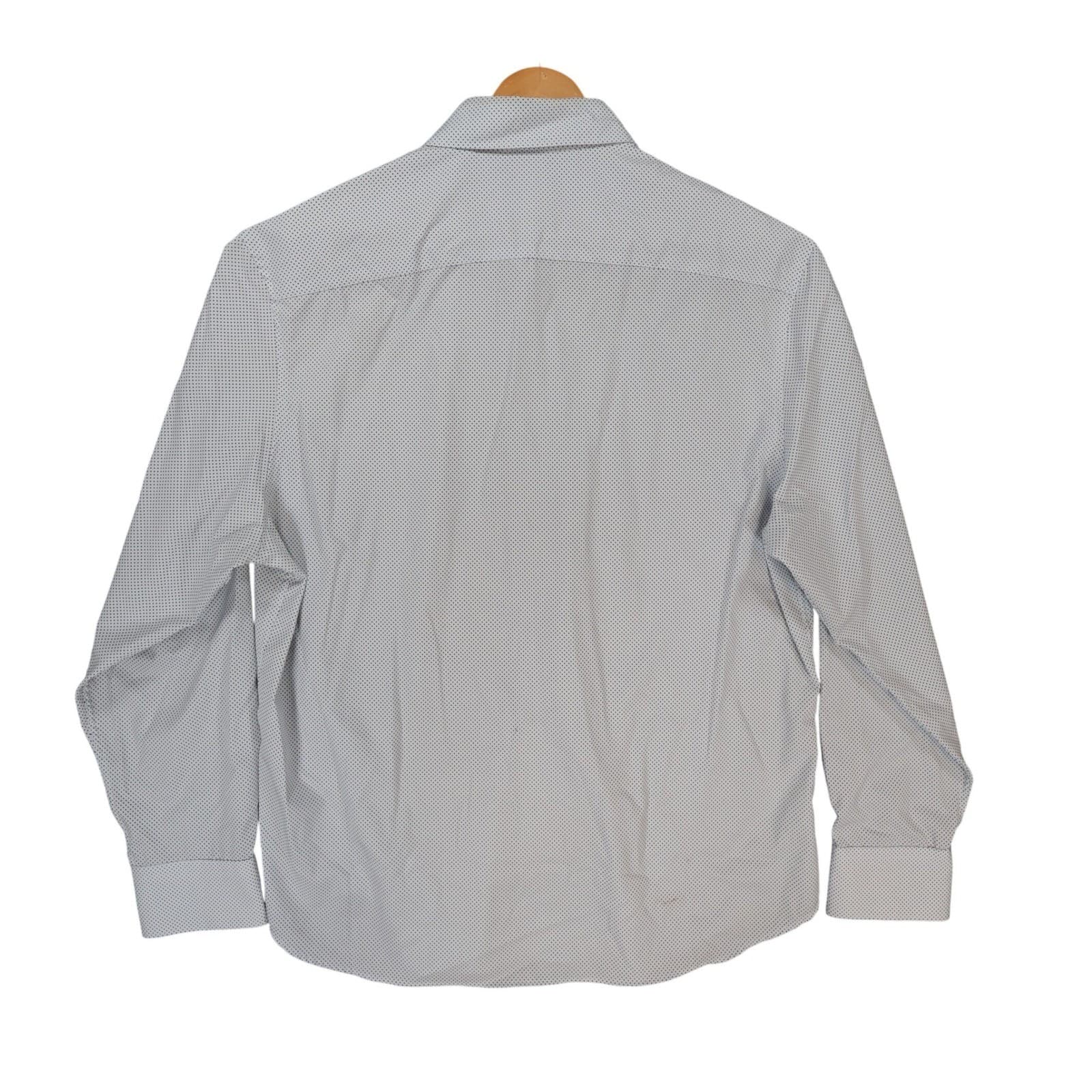 CON.STRUCT Button Down Mens XL White Excellent Performance Stretch - Thumbnail 2