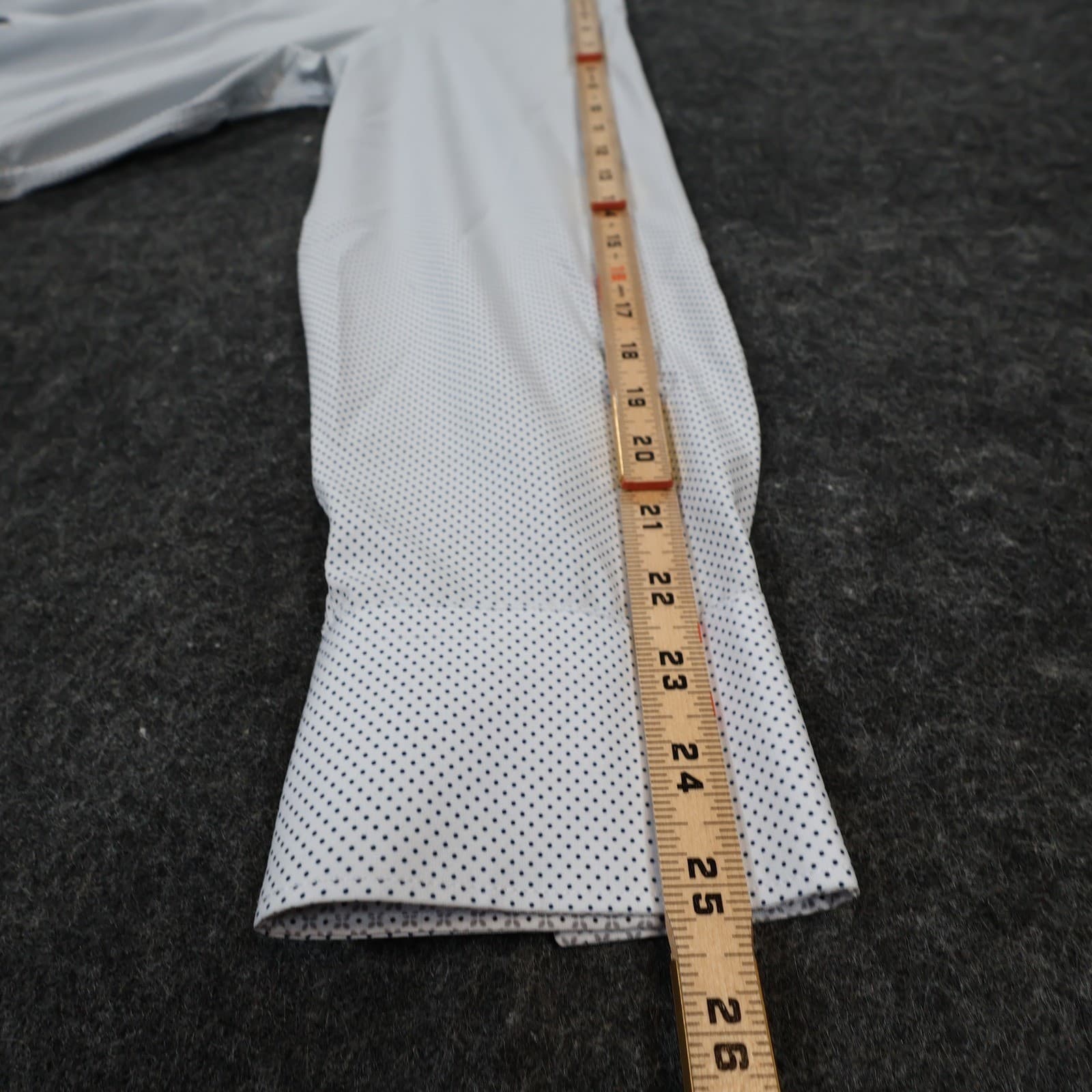 CON.STRUCT Button Down Mens XL White Excellent Performance Stretch - Thumbnail 4