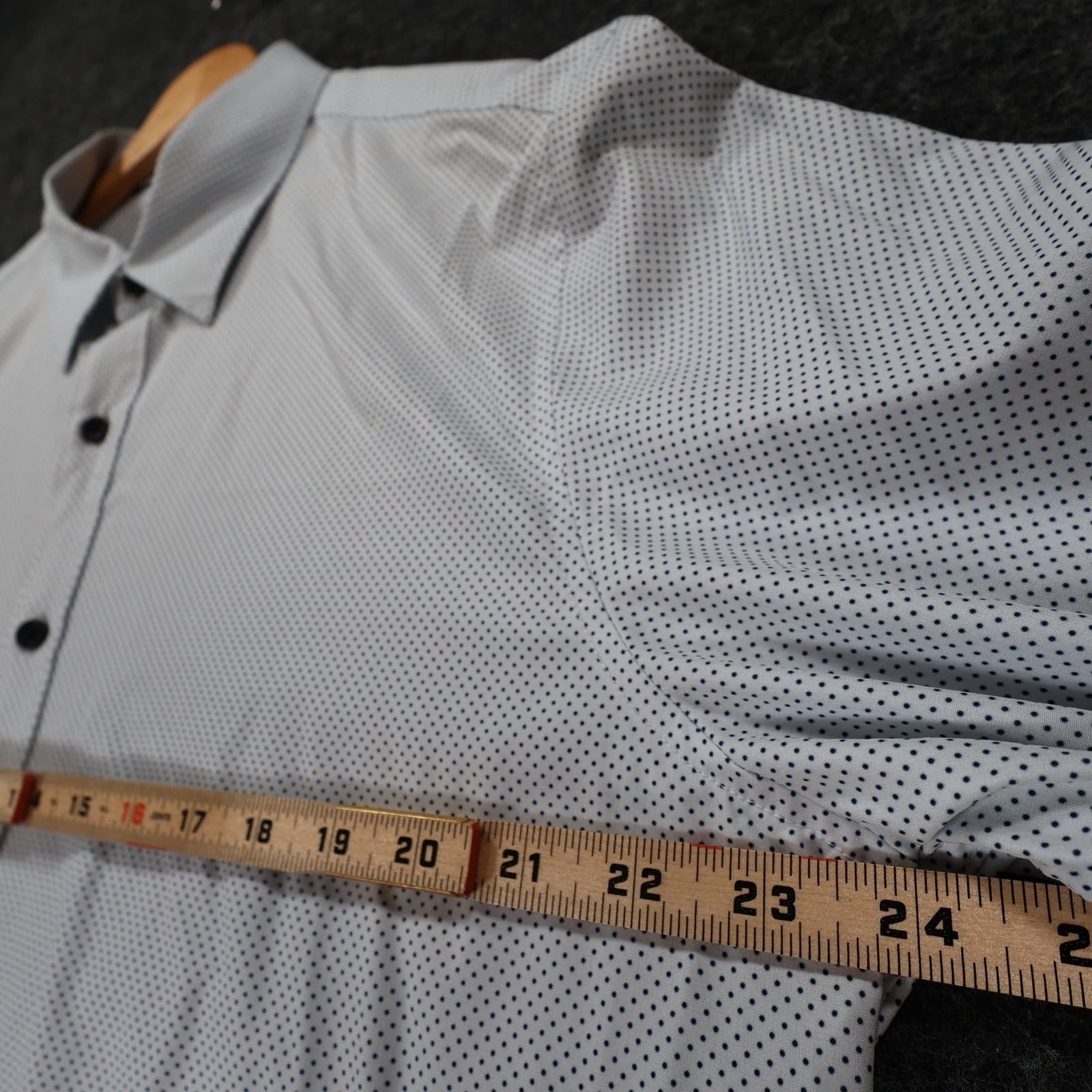 CON.STRUCT Button Down Mens XL White Excellent Performance Stretch - Thumbnail 3