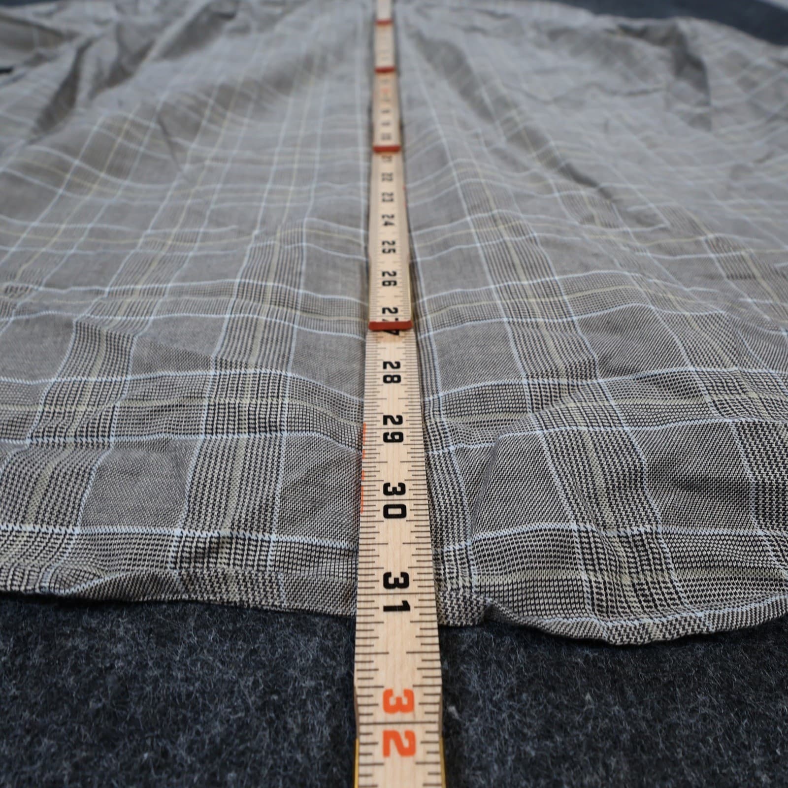 North 44 Button Up Mens L Brown Excellent Plaid Pattern - Thumbnail 5