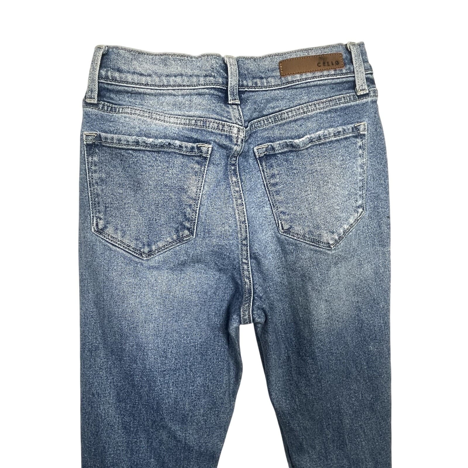 Cello Women's Ripped Boyfriend Jeans - Size 3 - Thumbnail 2