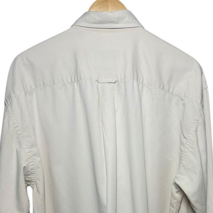 EVERGREEN Original ChinoShirt Mens Size Large Long Sleeve Button Down Cotton - Thumbnail 4