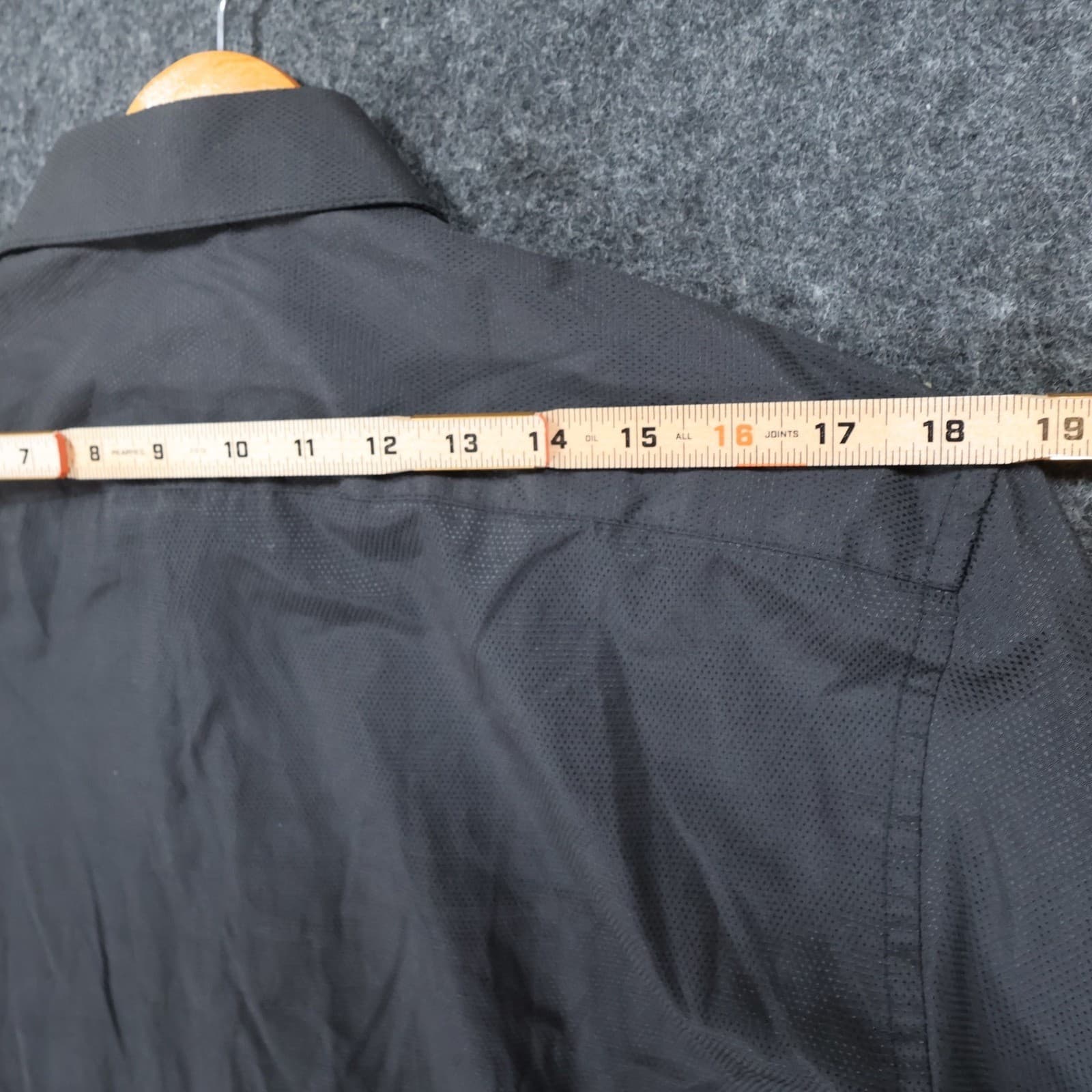 Ben Sherman Button Down Mens L Black Excellent Slim Fit Textured - Thumbnail 6