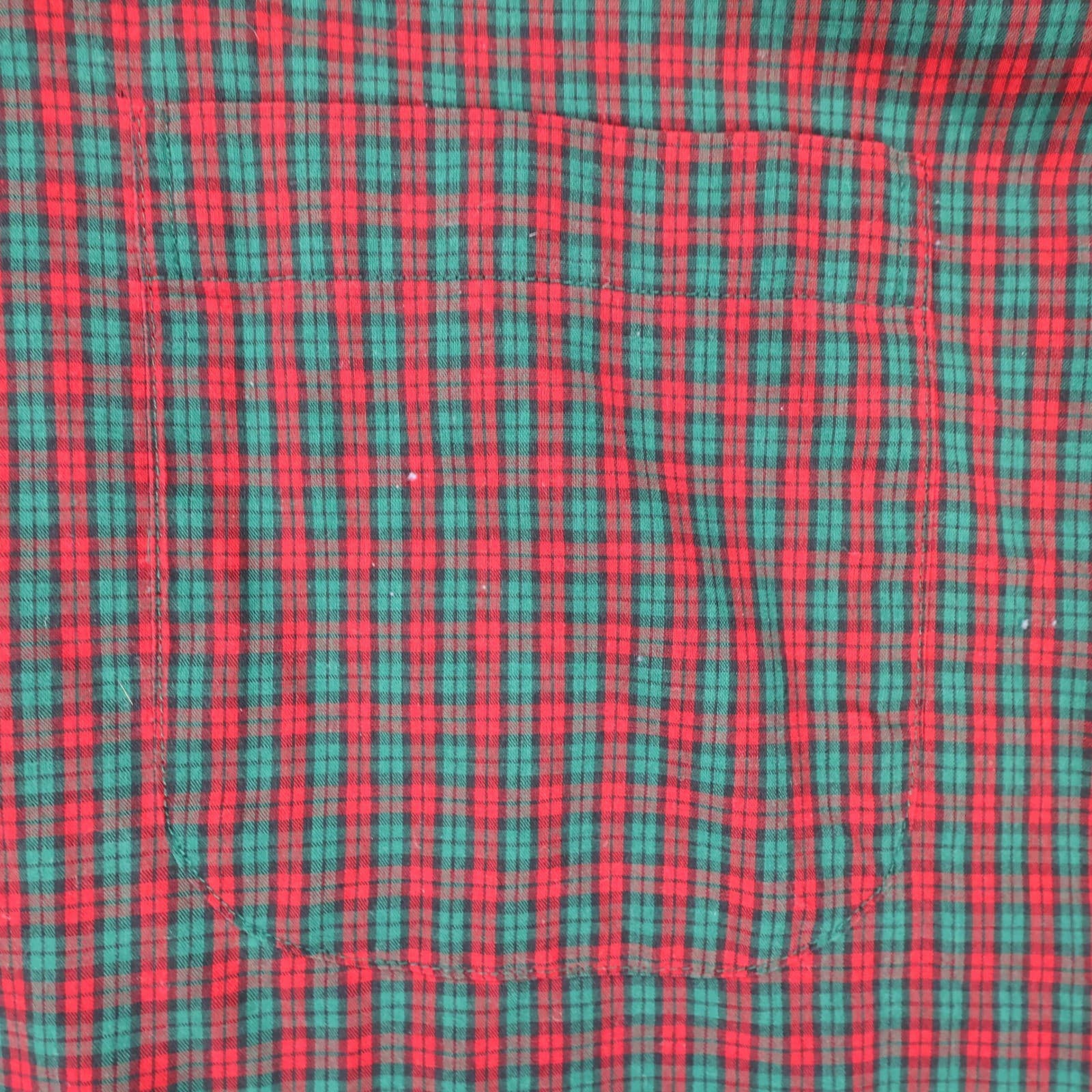 Bill Blass Button Down Shirt Mens XXL Red Excellent Wrinkle Free Plaid - Thumbnail 10
