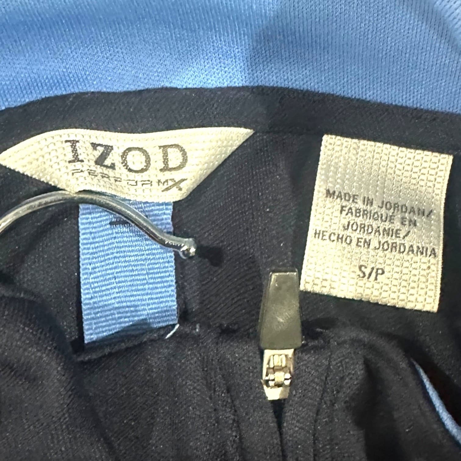 IZOD PERFORMX Men's Small Navy Blue Quarter-Zip Performance Pullover - Thumbnail 5
