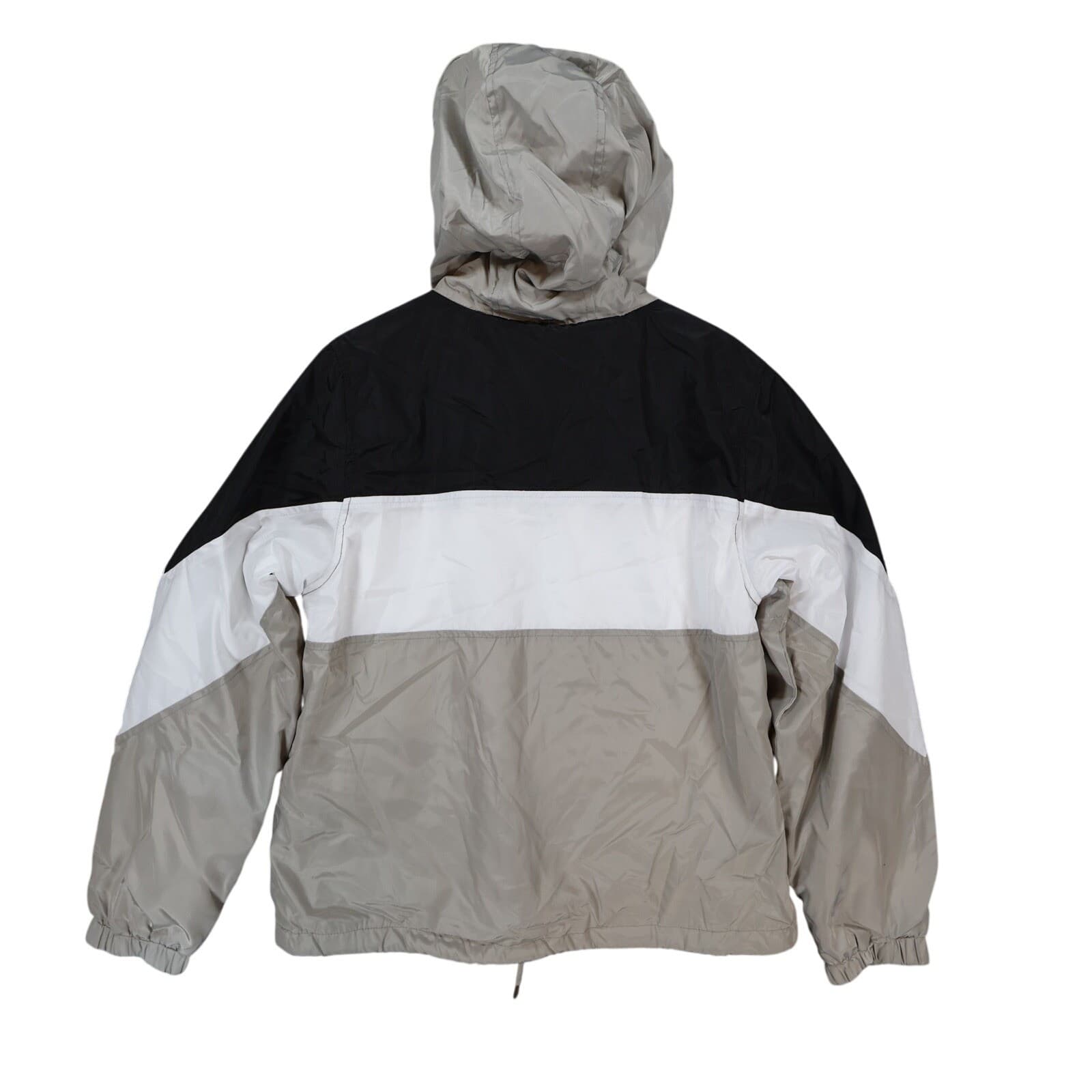 Ashley by 26 International Windbreaker Womens XL Gray Black Excellent Sherpa - Thumbnail 2