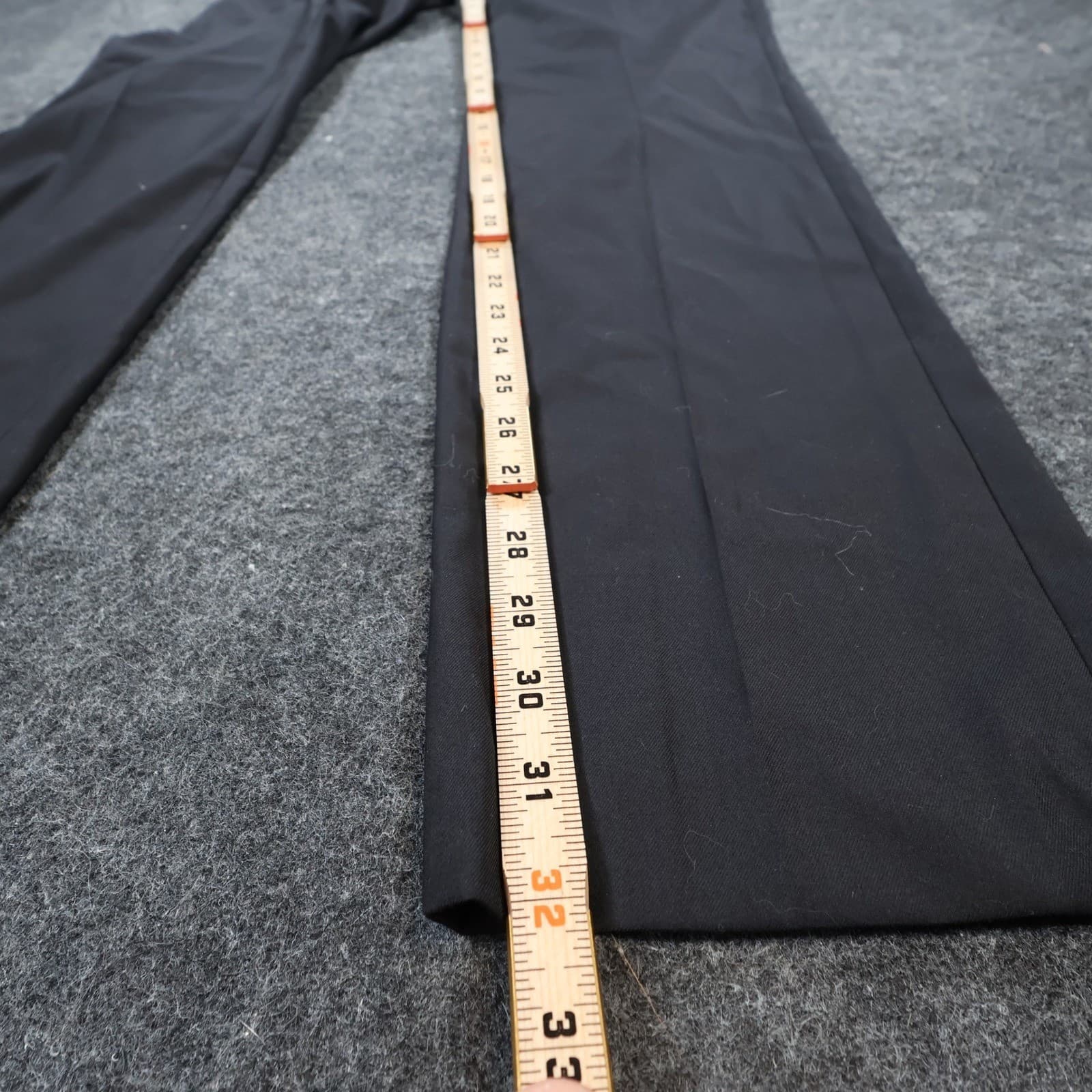 Calvin Klein Dress Pants Mens 30W x 32L Black New Slim Fit - Thumbnail 4
