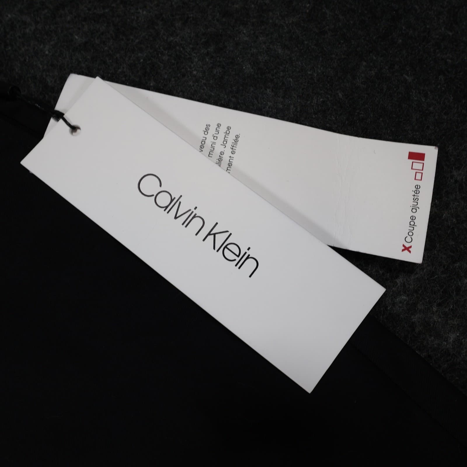 Calvin Klein Dress Pants Mens 30W x 32L Black New Slim Fit - Thumbnail 15
