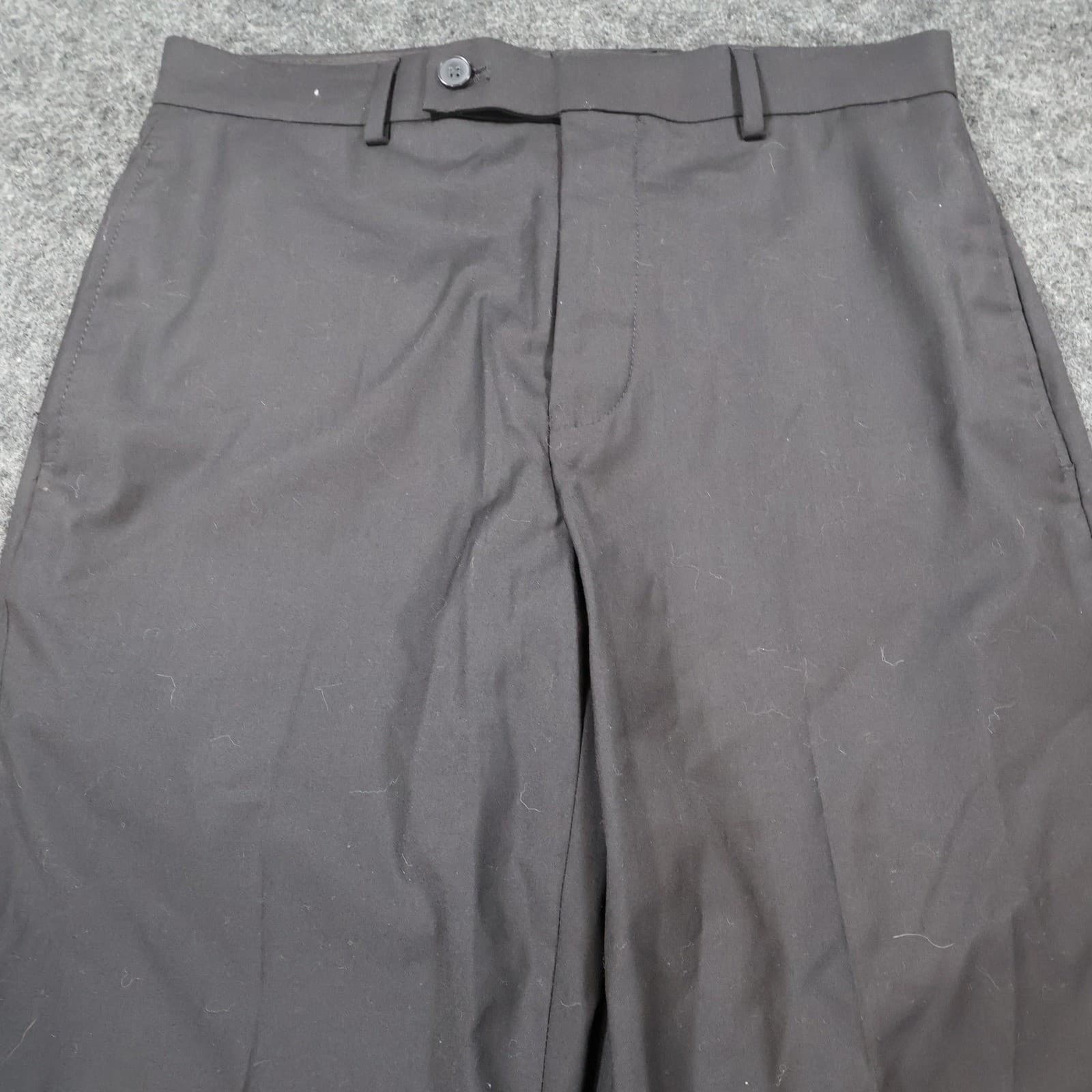 Calvin Klein Dress Pants Mens 30W x 32L Black New Slim Fit - Thumbnail 11