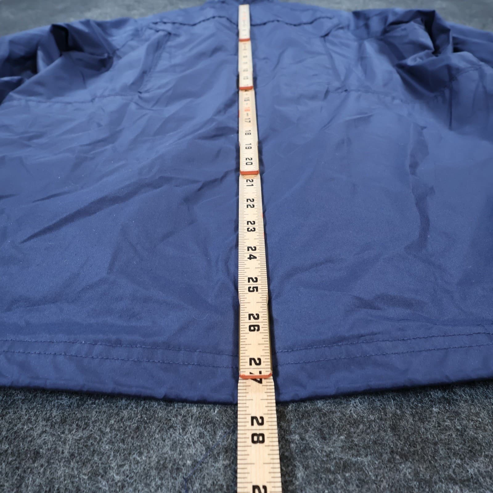 CCM USA Hockey Jacket Mens S Navy Blue Excellent Lightweight Windbreaker - Thumbnail 5