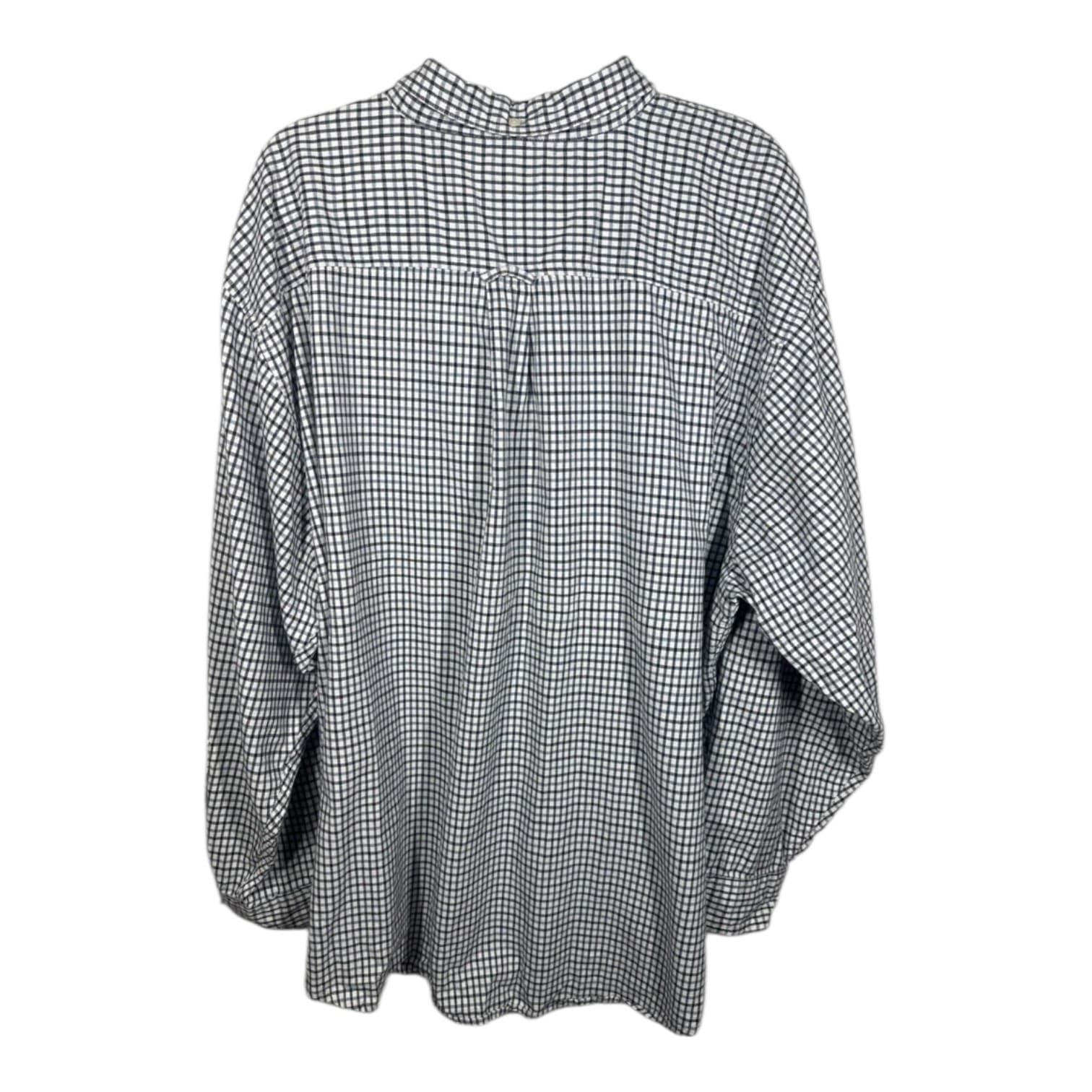 Catalina Mens Long Sleeve Button Down Size 3XL - Thumbnail 2