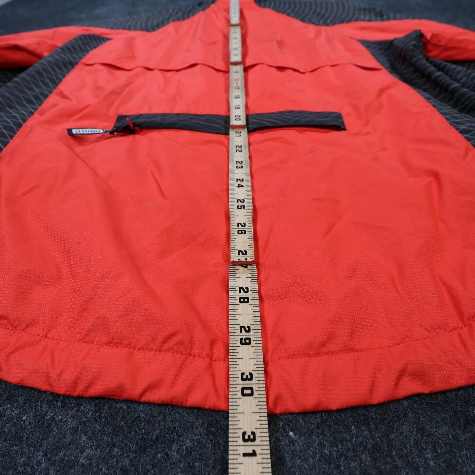 IllumiNite Cycling Jacket Mens Large Red Excellent Reflective - Thumbnail 5