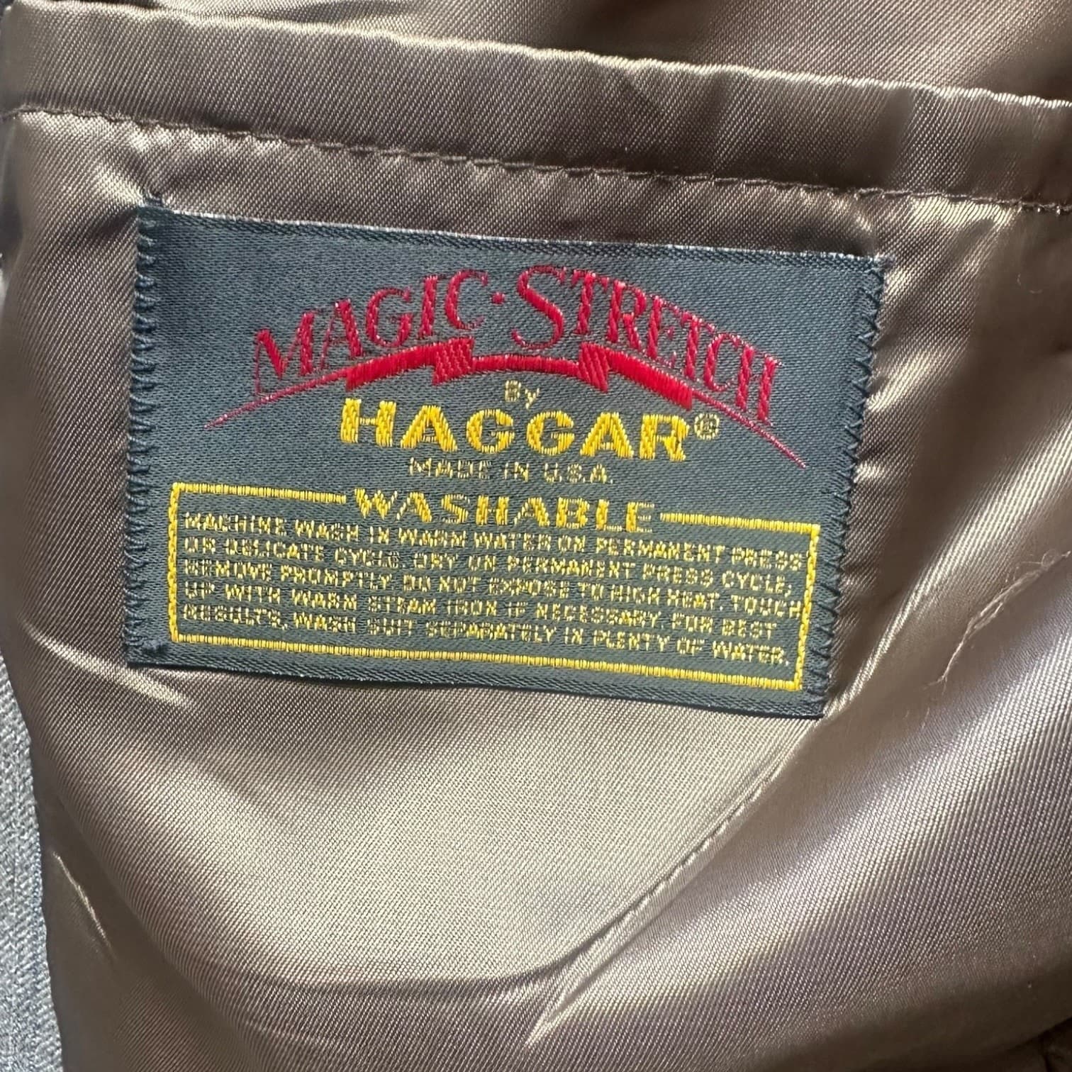 Haggar 44R Pinstripe Sport Coat Blazer - Thumbnail 3
