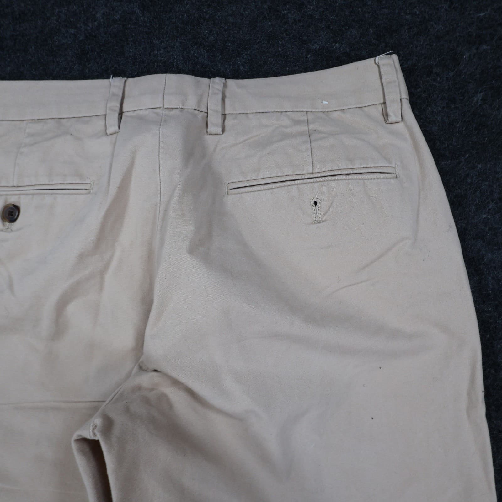 J.Crew Slim Bedford Pants Mens 30x32 Beige Cotton Chino Trousers 92443 - Thumbnail 12