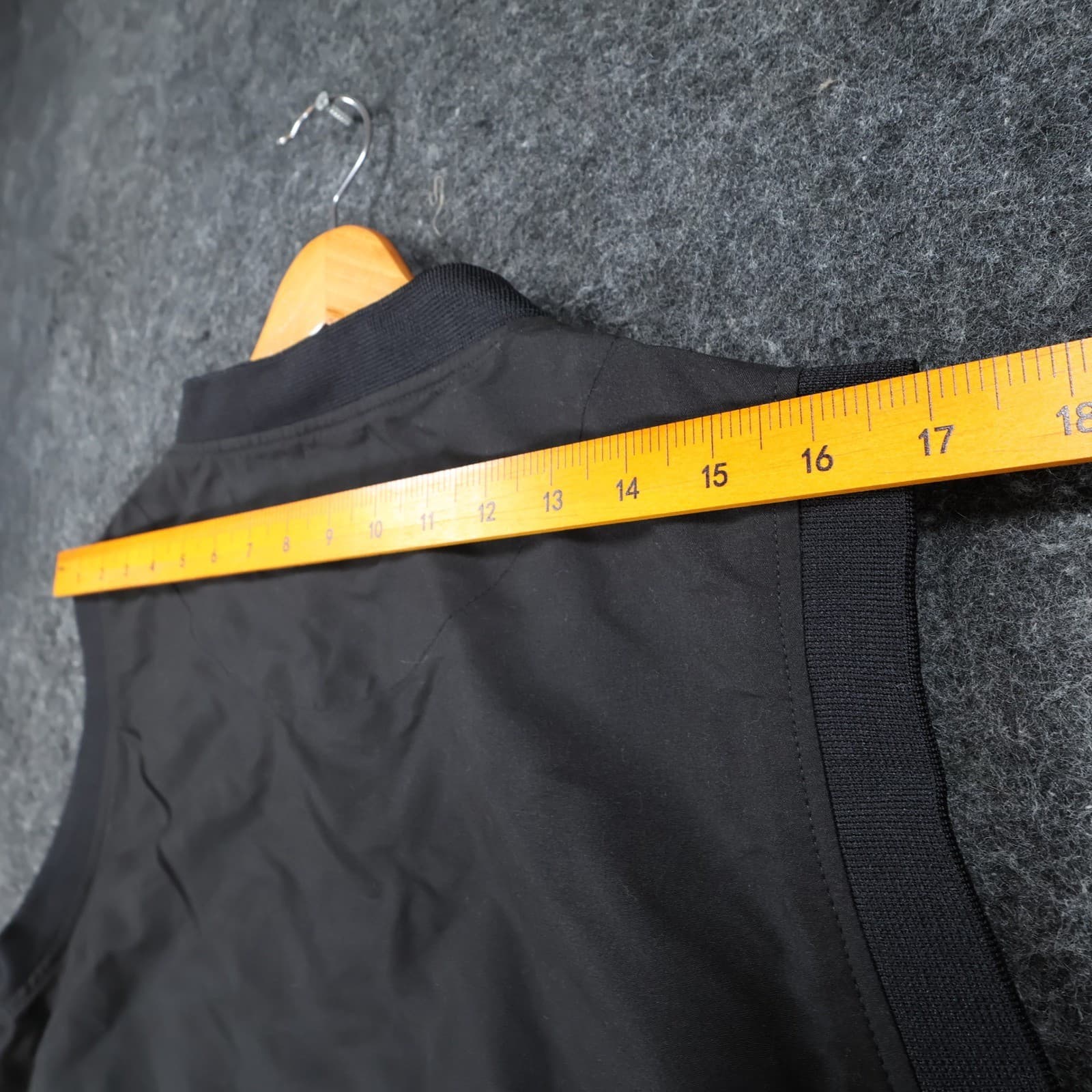 Baru Sports Vest Mens Small Black Synthetic V-Neck Golf Windbreaker Layer - Thumbnail 6