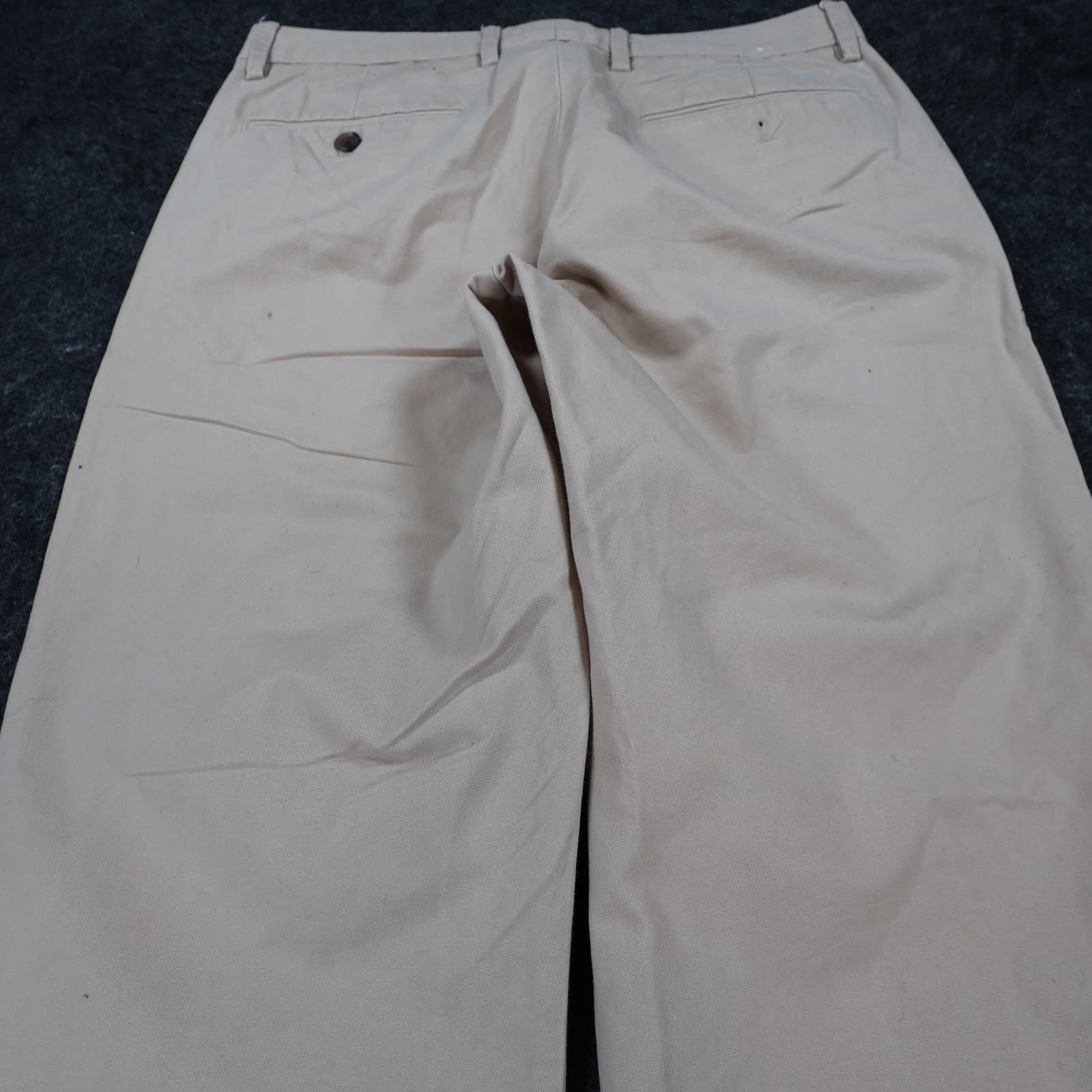 J.Crew Slim Bedford Pants Mens 30x32 Beige Cotton Chino Trousers 92443 - Thumbnail 10