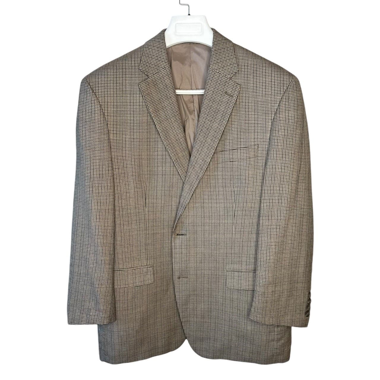 Lauren Ralph Lauren Men's Houndstooth Blazer 44R Sport Coat Jacket - Thumbnail 4