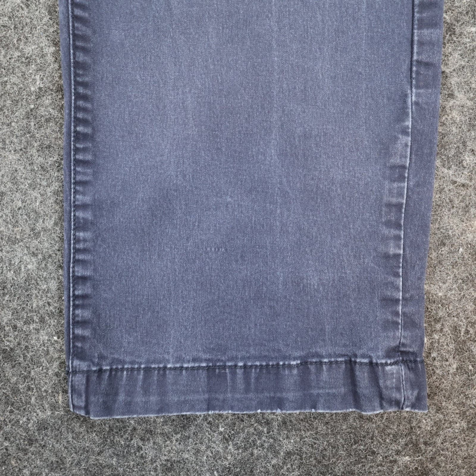 Chaps Straight Fit Pants Mens 42x30 Navy Blue Cotton Spandex Chino Casual Work - Thumbnail 10