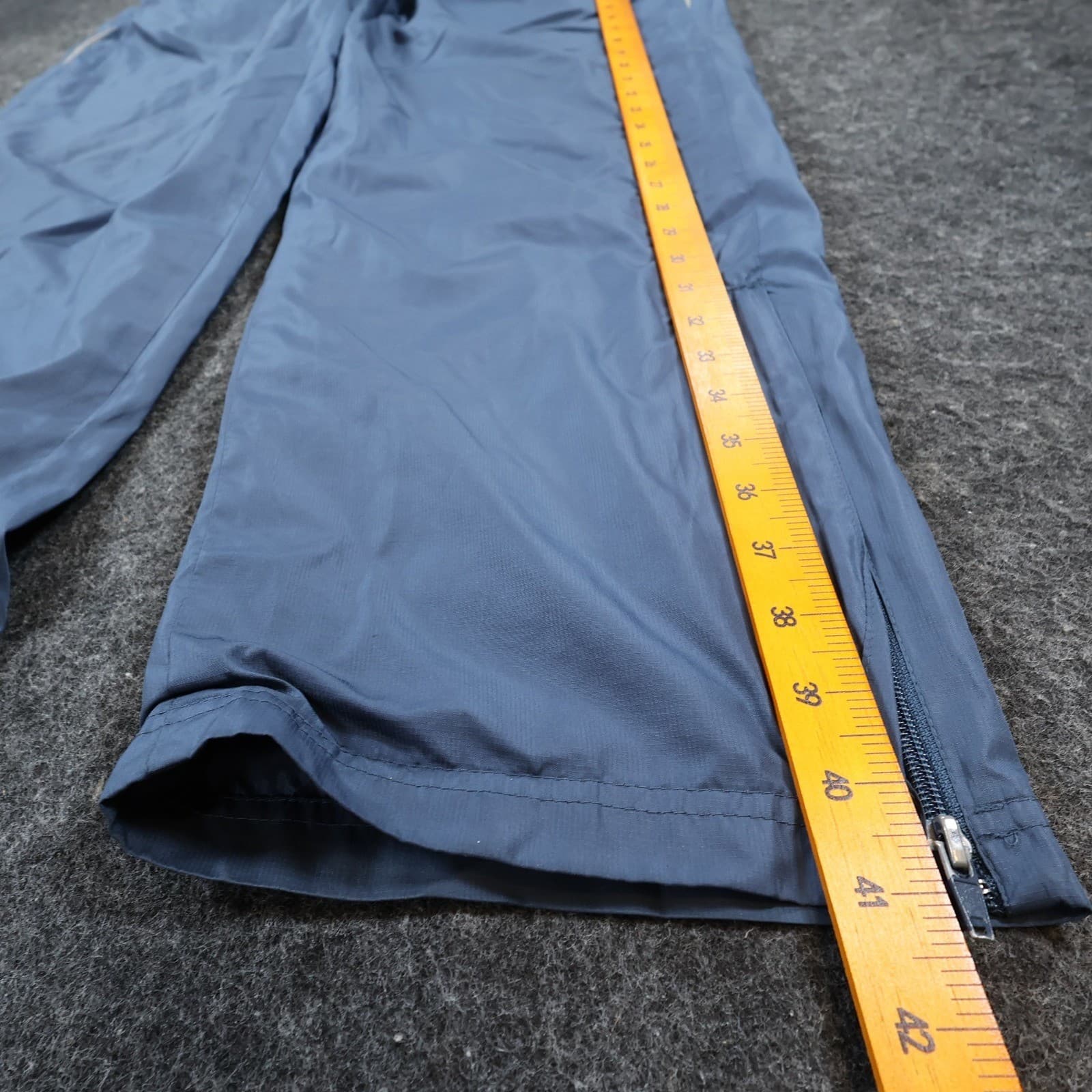 Champion Track Pants Mens Medium Blue Polyester Windbreaker Relaxed Athletic - Thumbnail 3