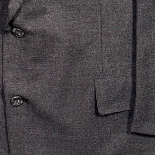 Vintage Brooks Brothers Makers Blazer Mens 44R Grey Wool 2-Button Sport Coat - Thumbnail 7