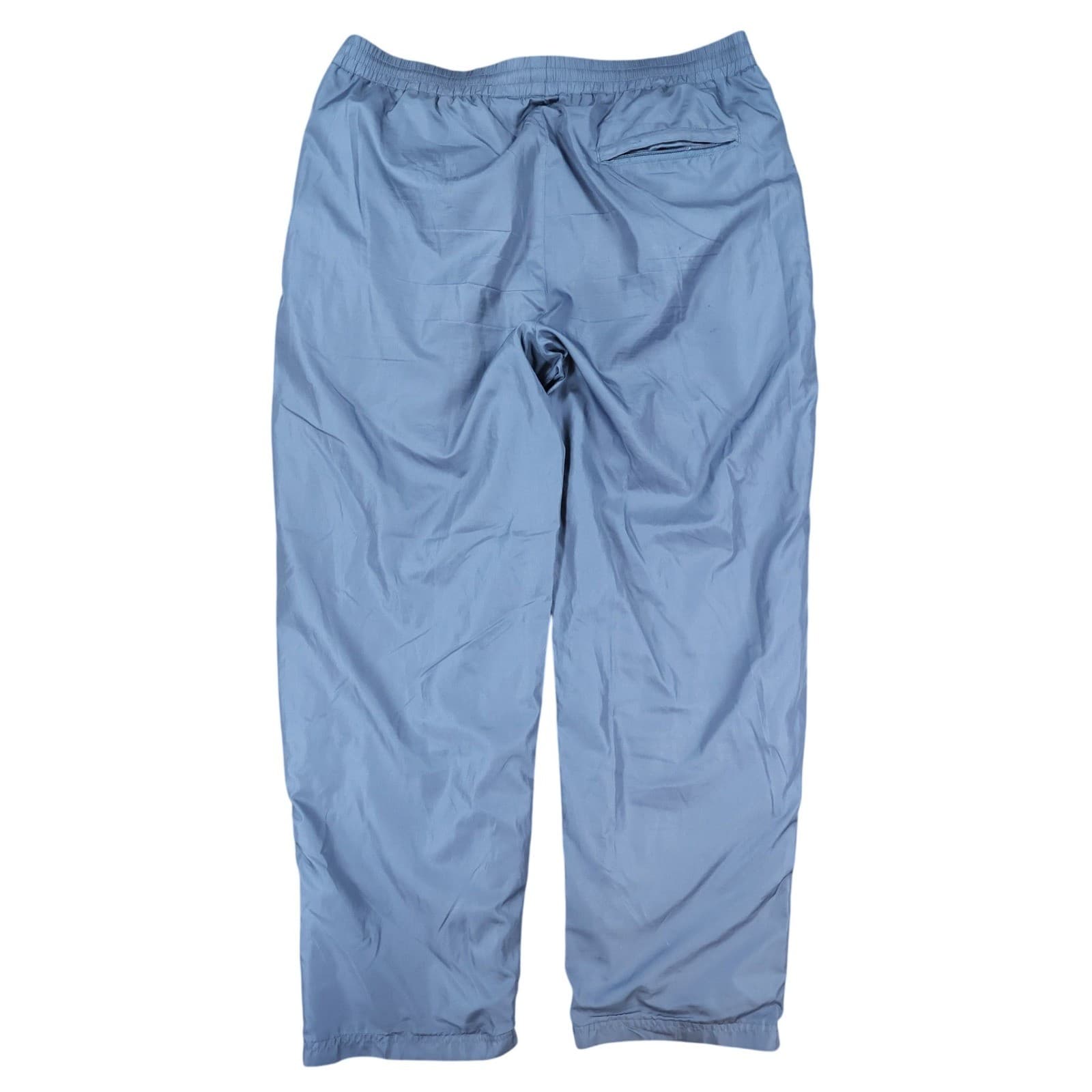 Champion Track Pants Mens Medium Blue Polyester Windbreaker Relaxed Athletic - Thumbnail 2