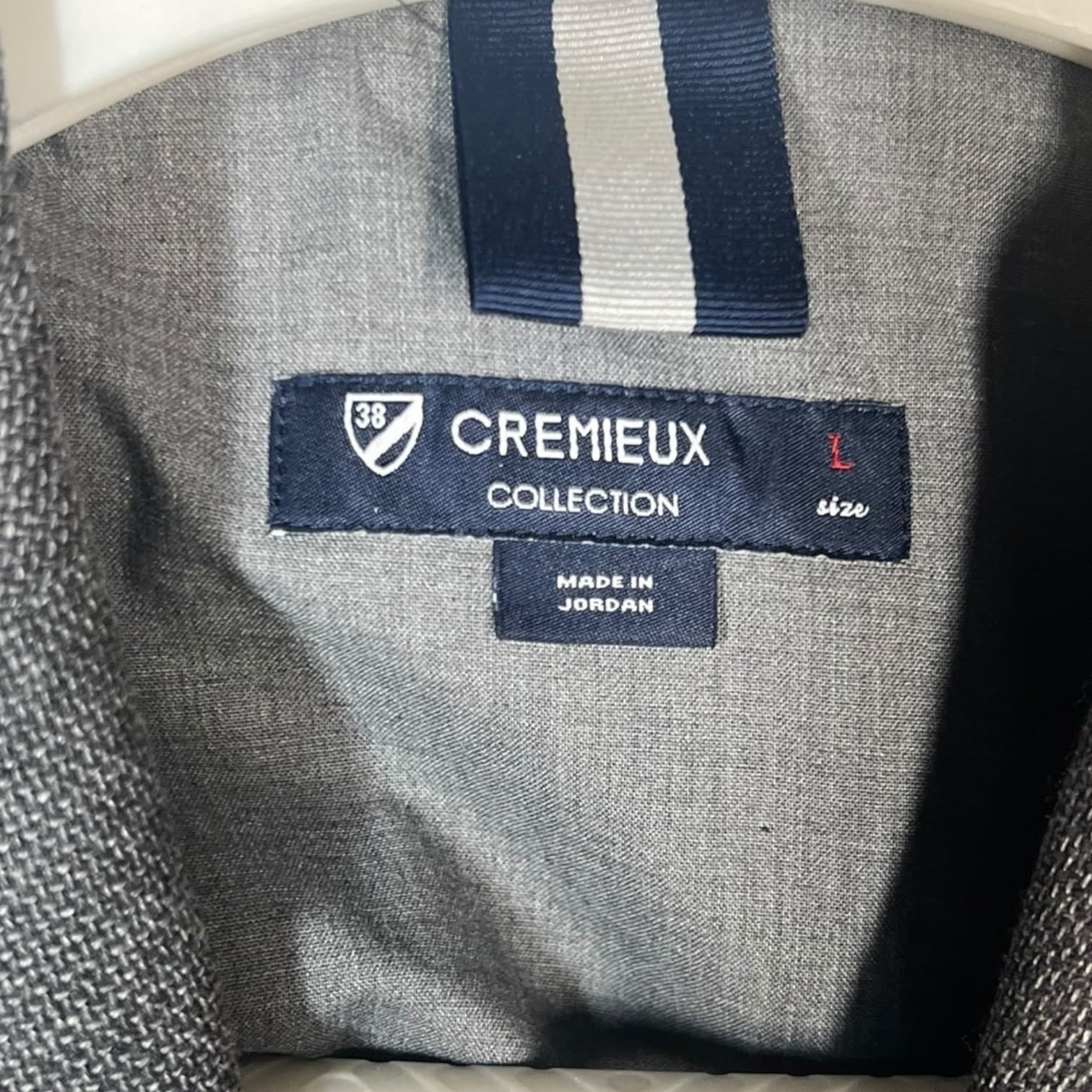 Cremieux Large Gray Sport Coat Blazer - Thumbnail 3